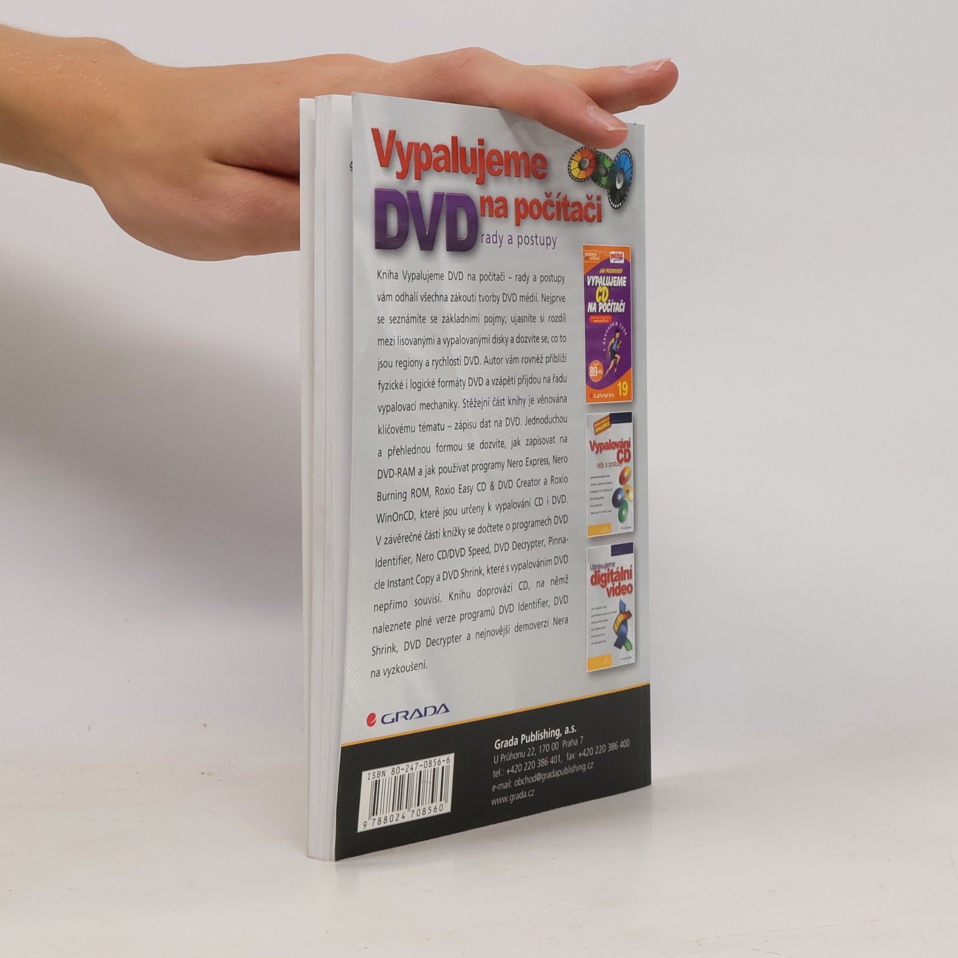 Josef Pecinovský Vypalujeme DVD na počítači. Rady a postupy