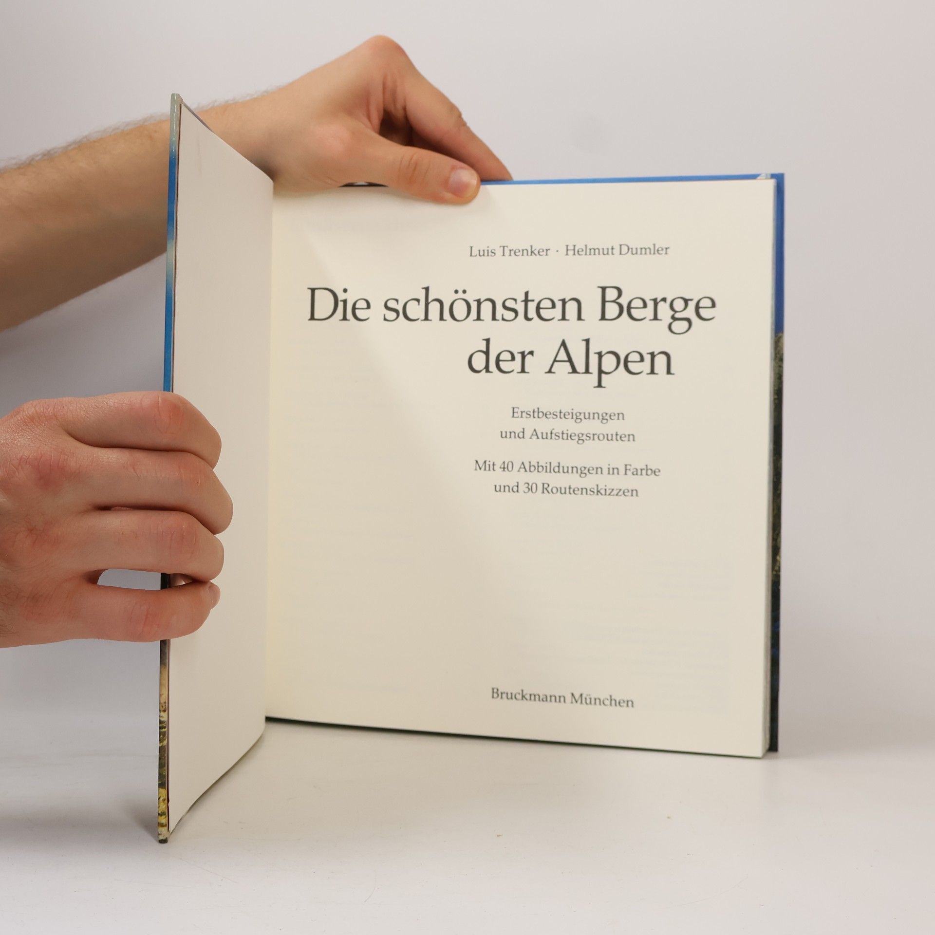 Luis Trenker Die schönsten Berge der Alpen
