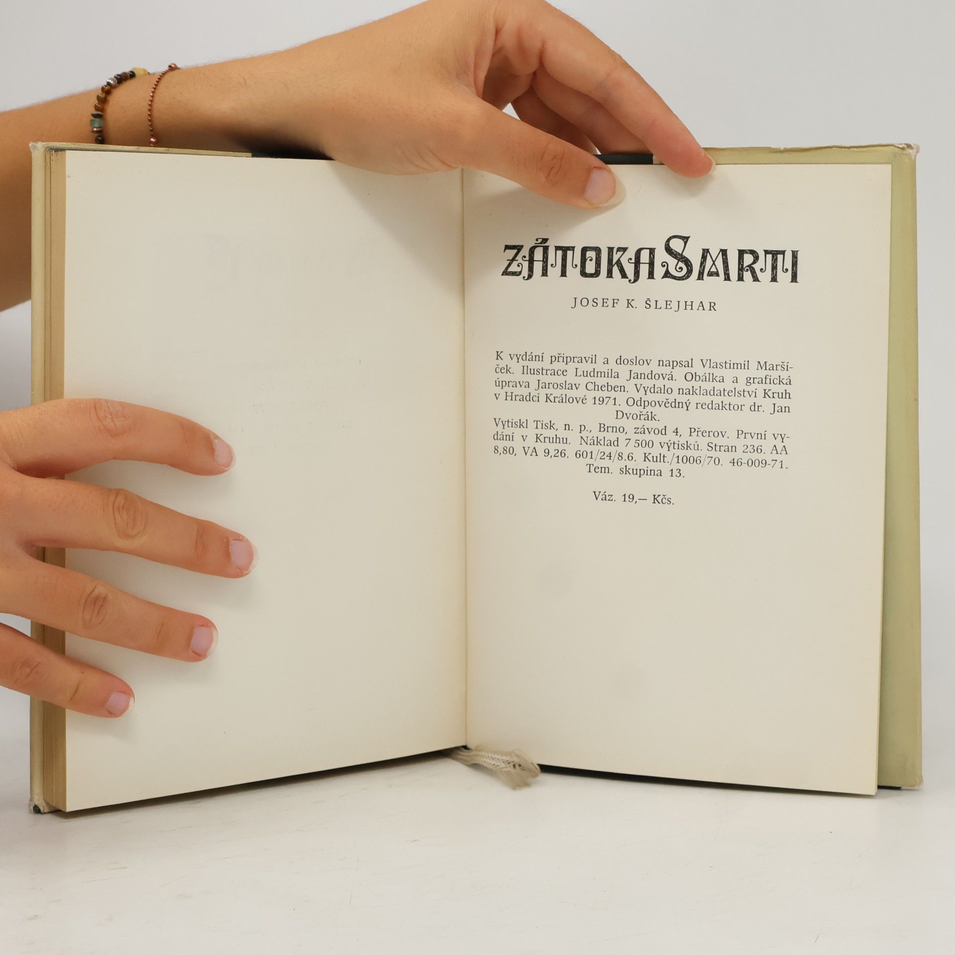 Josef Karel Šlejhar Zátoka smrti