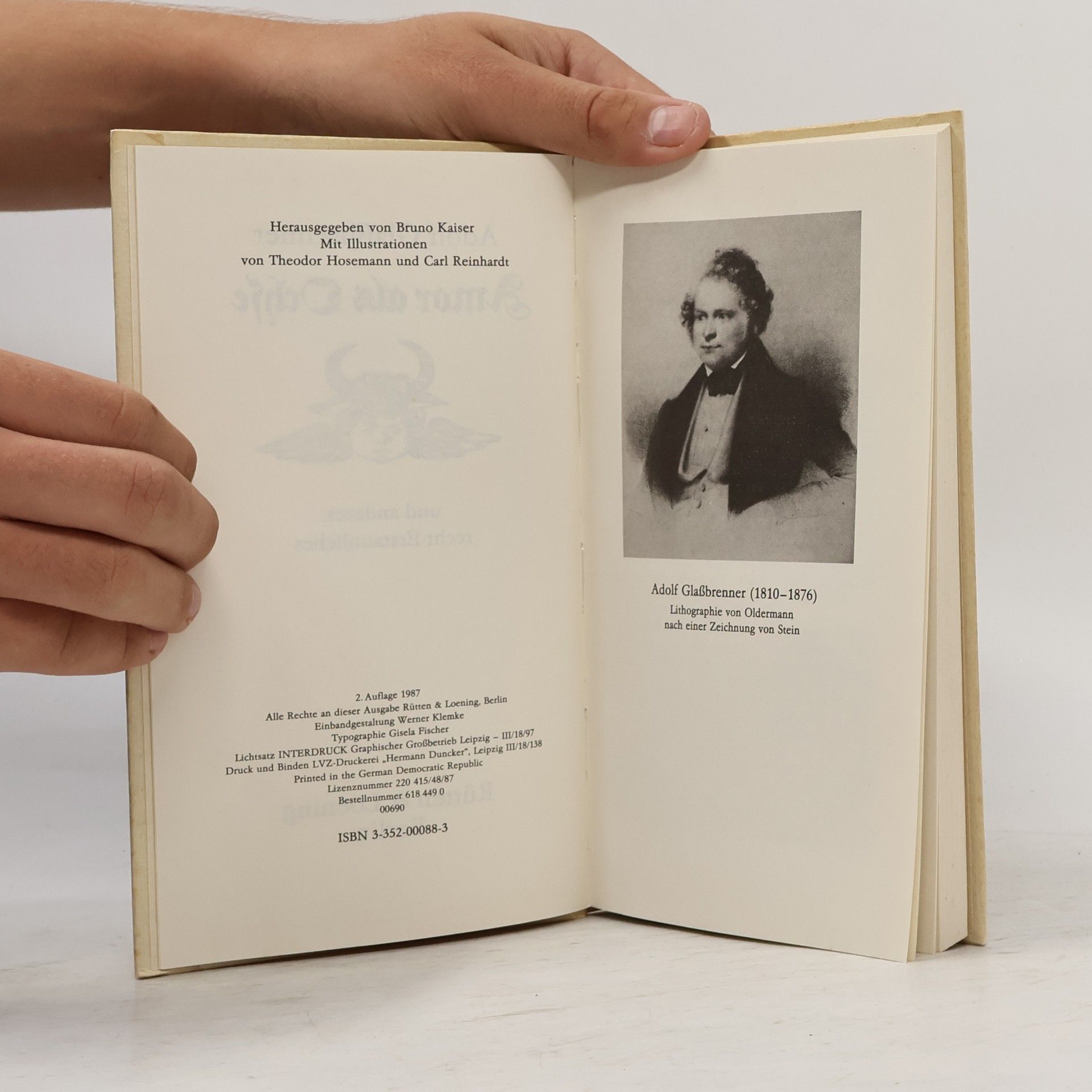 Adolf Glaßbrenner Amor als Ochse und anderes recht Erstaunliches