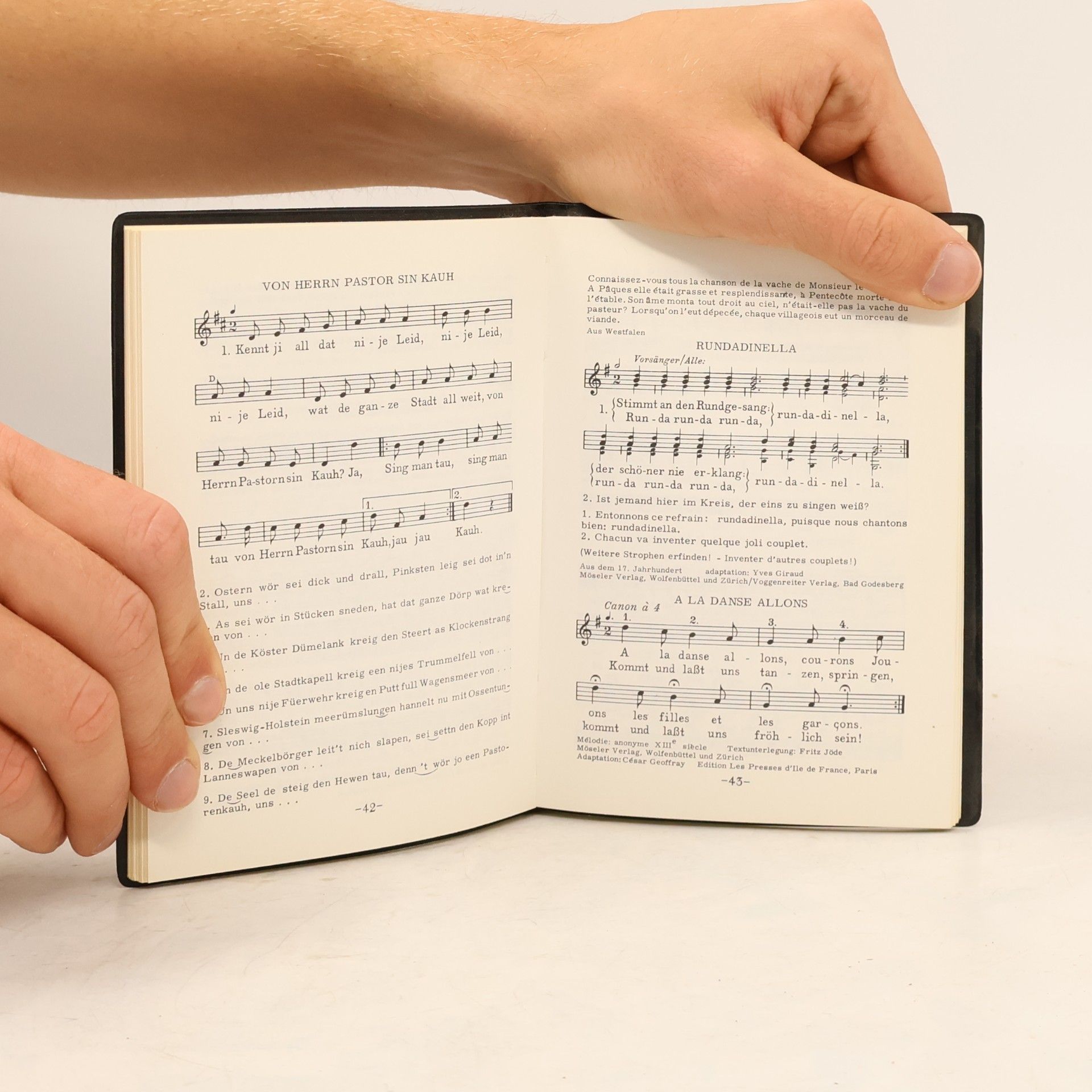 kolektiv Recueil franco-allemand de chansons. Deutsch-französisches Liederbuch