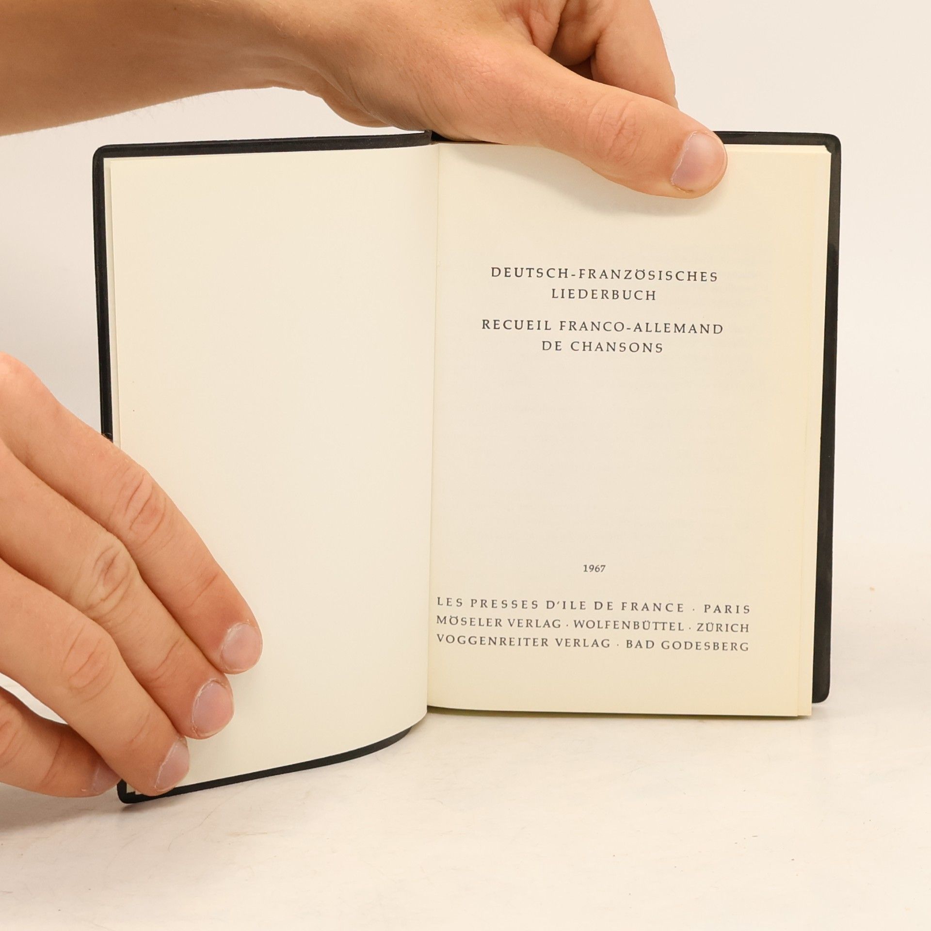 kolektiv Recueil franco-allemand de chansons. Deutsch-französisches Liederbuch