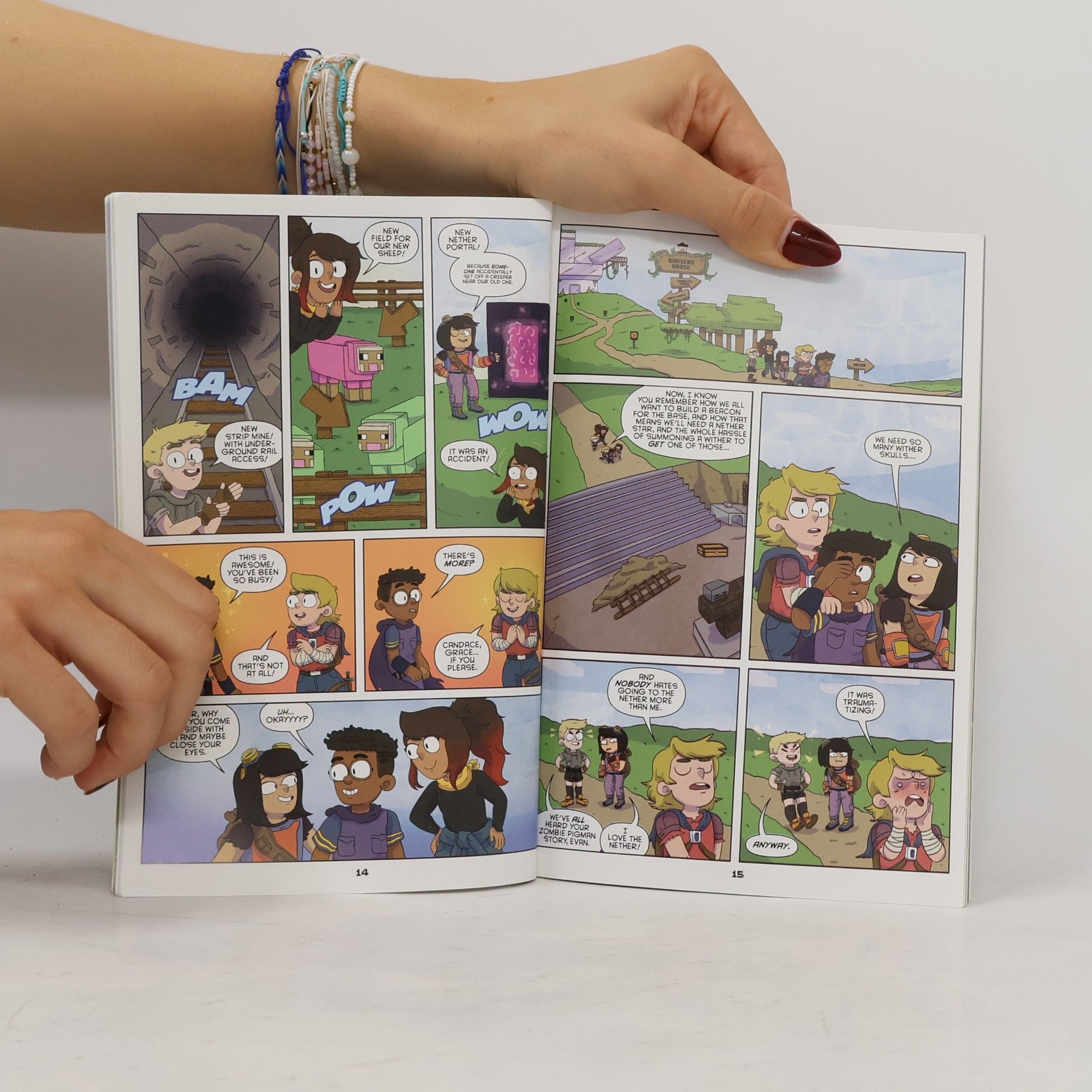 Sfe M. Minecraft Volume 1 (graphic Novel)