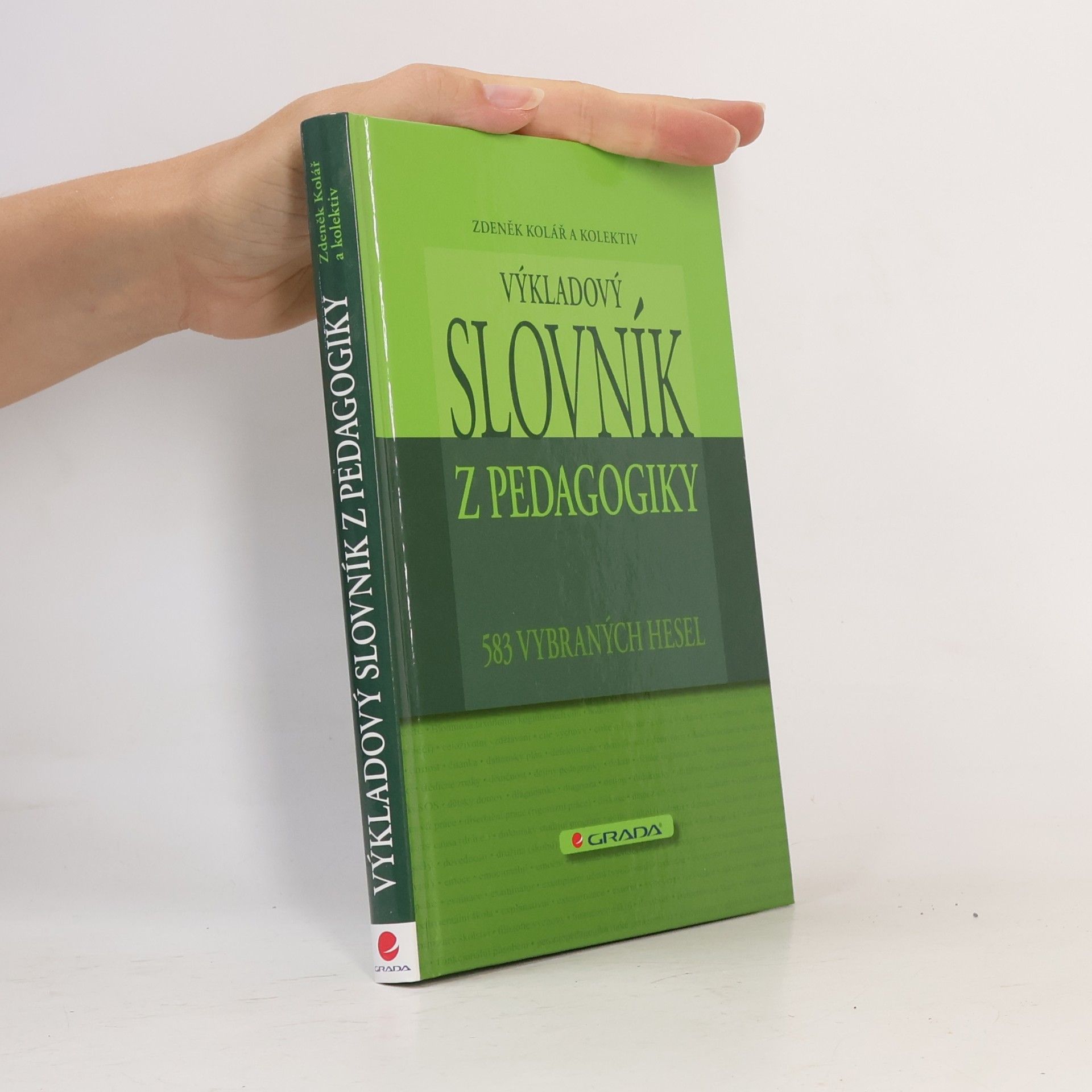 Zdeněk Kolář Výkladový slovník z pedagogiky
