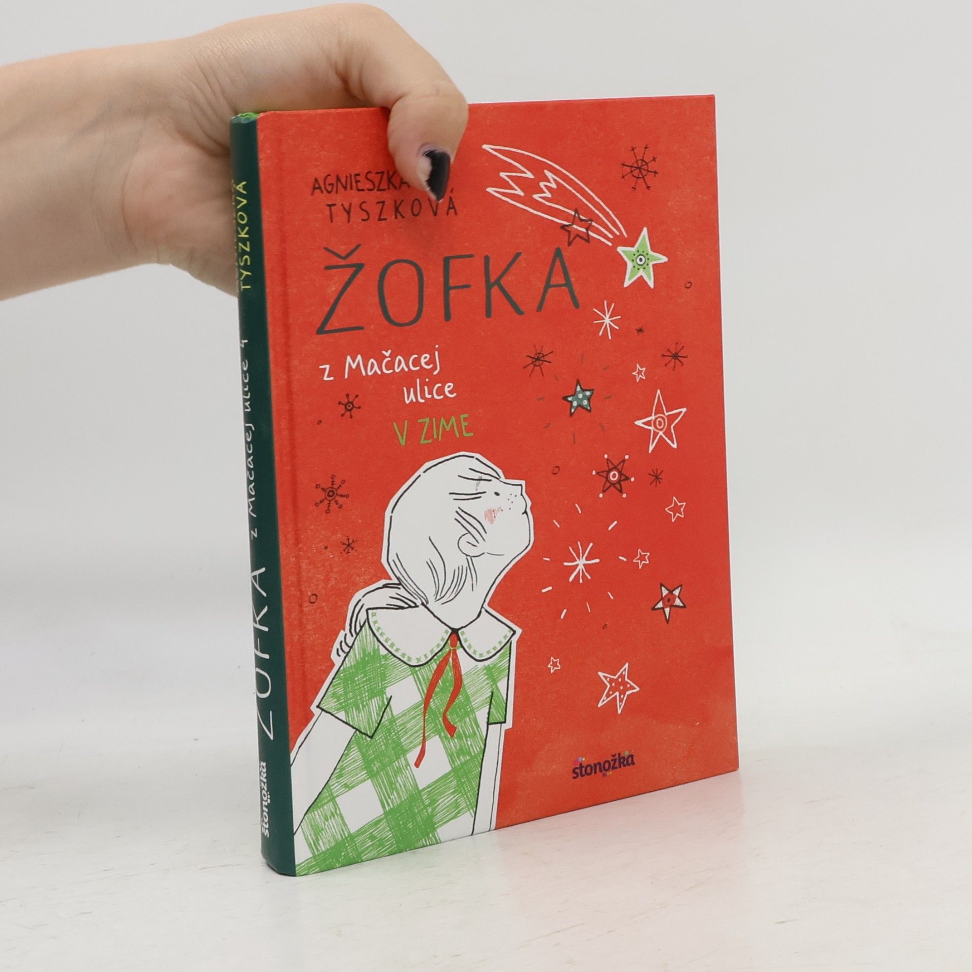 Agnieszka Tyszka Žofka z Mačacej ulice v zime