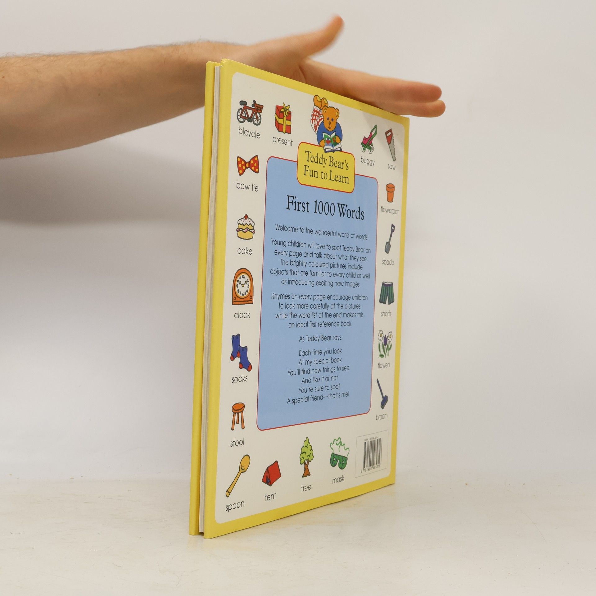 Nicola Baxter First 1000 words : Teddy Bear's fun to learn