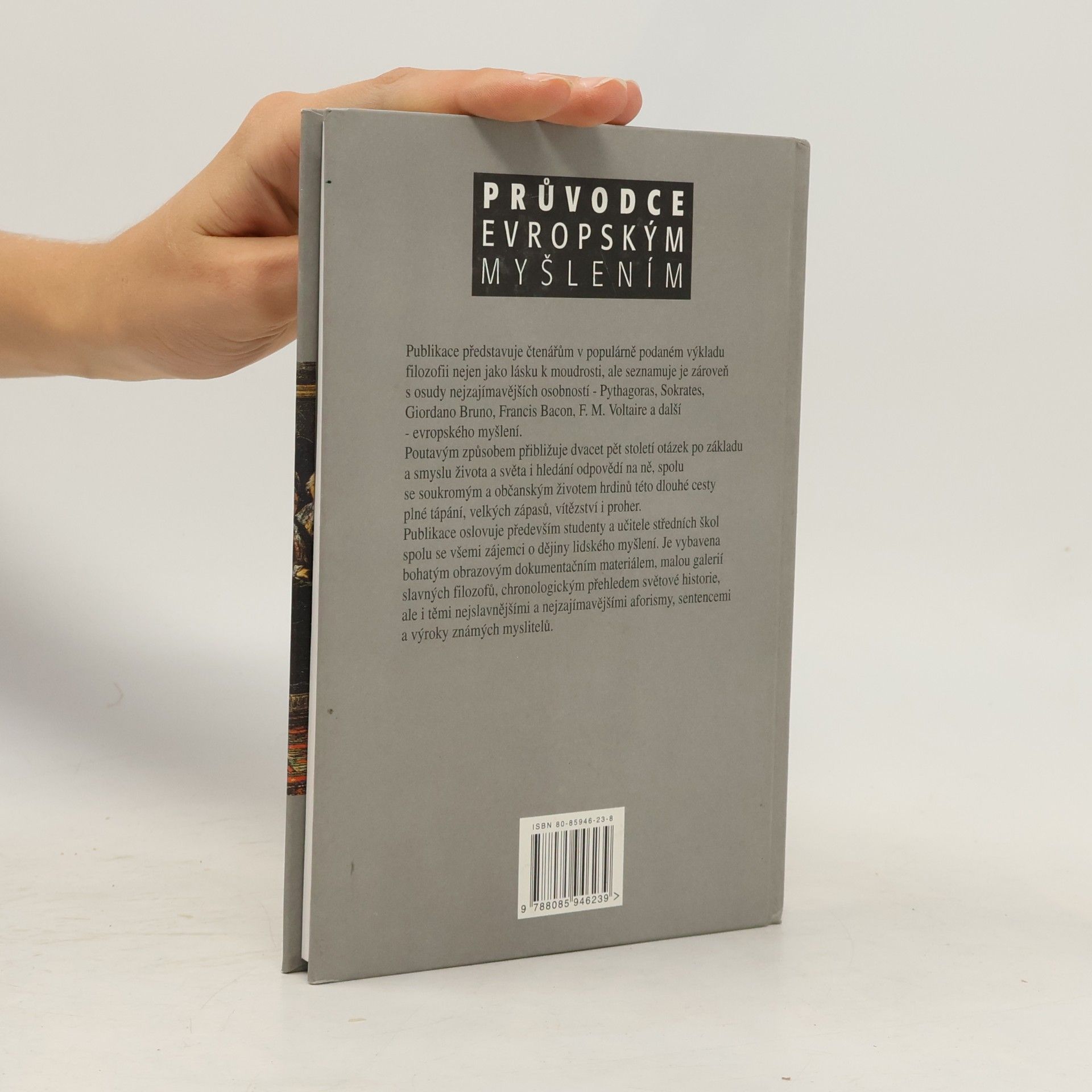 Jan Halada Průvodce evropským myšlením. Osudy moudrých.