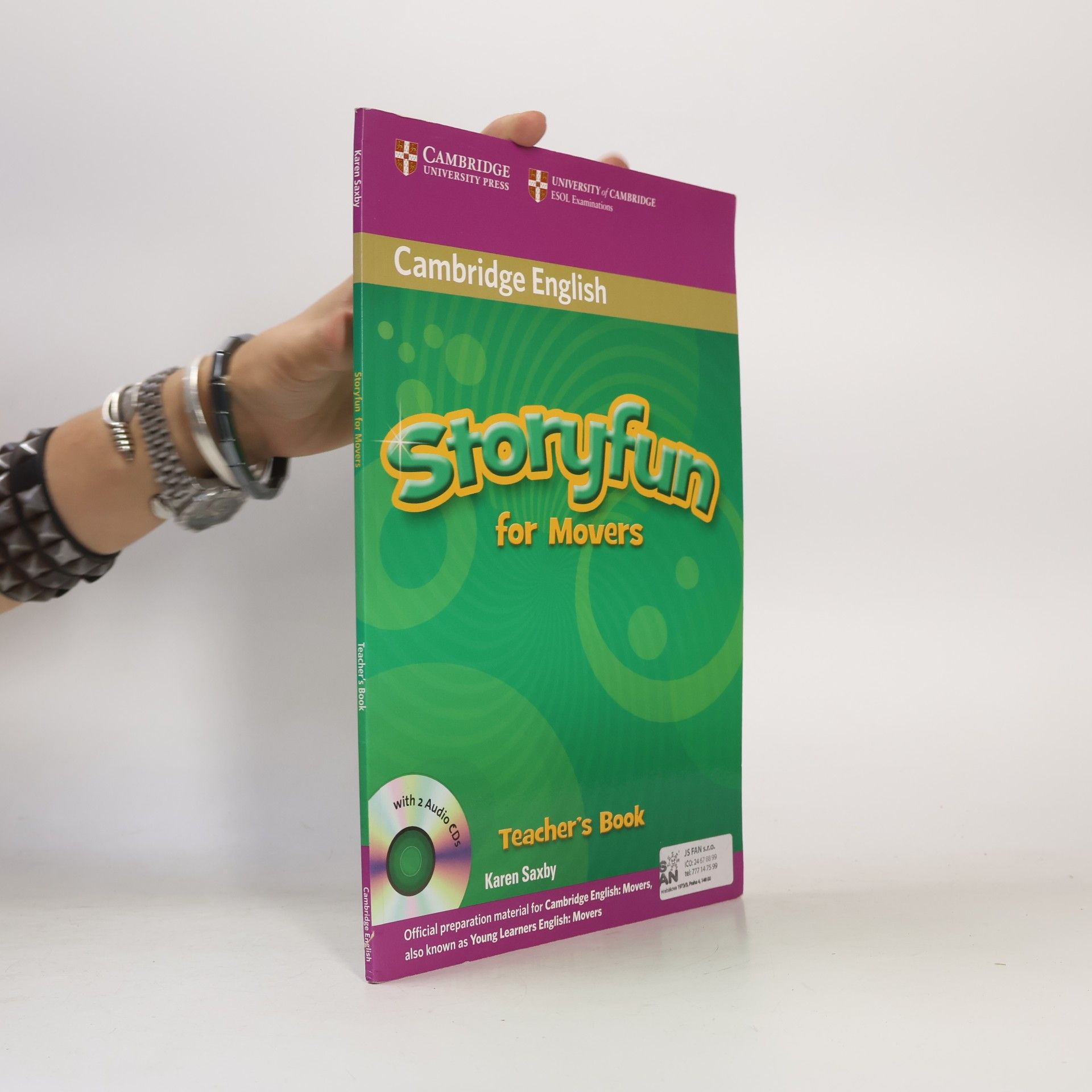 Karen Saxby Cambridge Storyfun for Movers Teacher's Book with Audio CDs