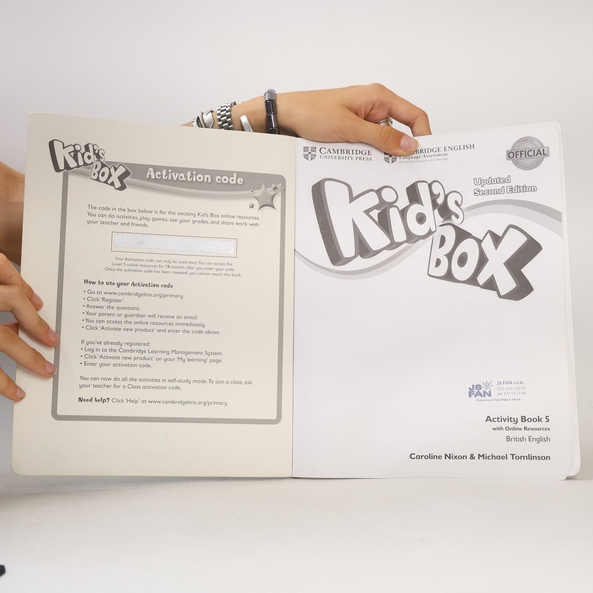 Caroline Nixon Kid's Box 5 Activity Book + Online