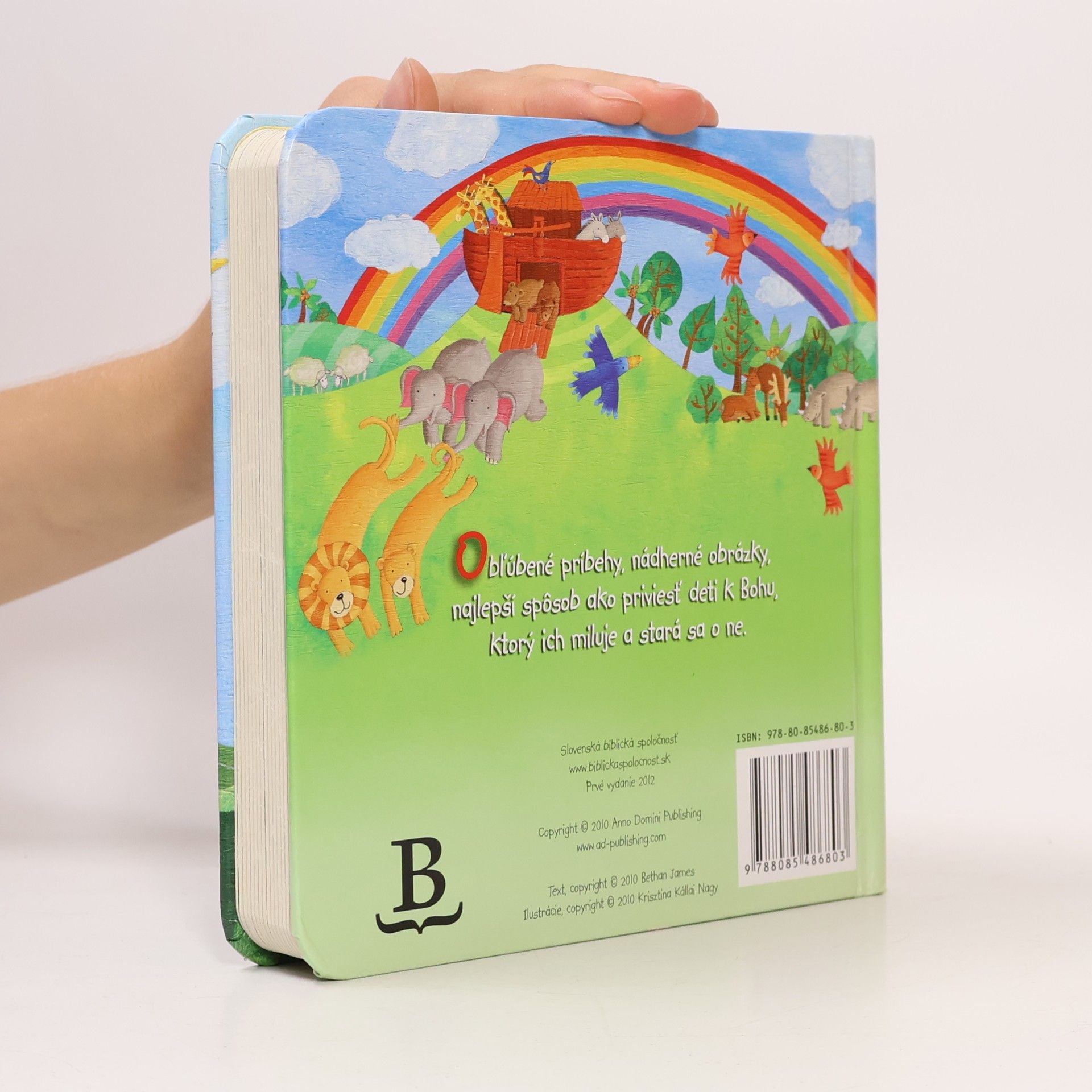 Bethan James Moja obrázková biblia