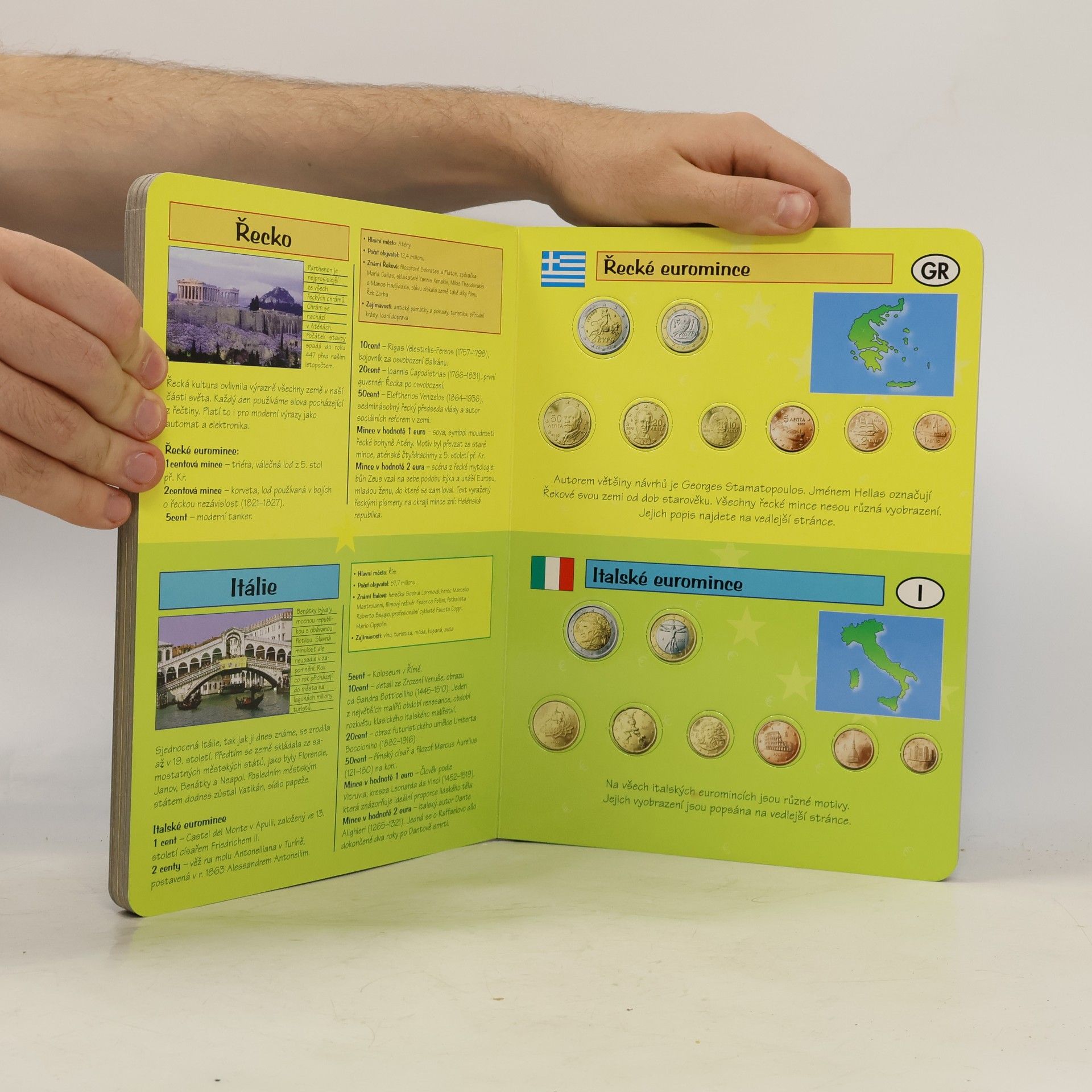 Autores varios Eurokniha států a mincí