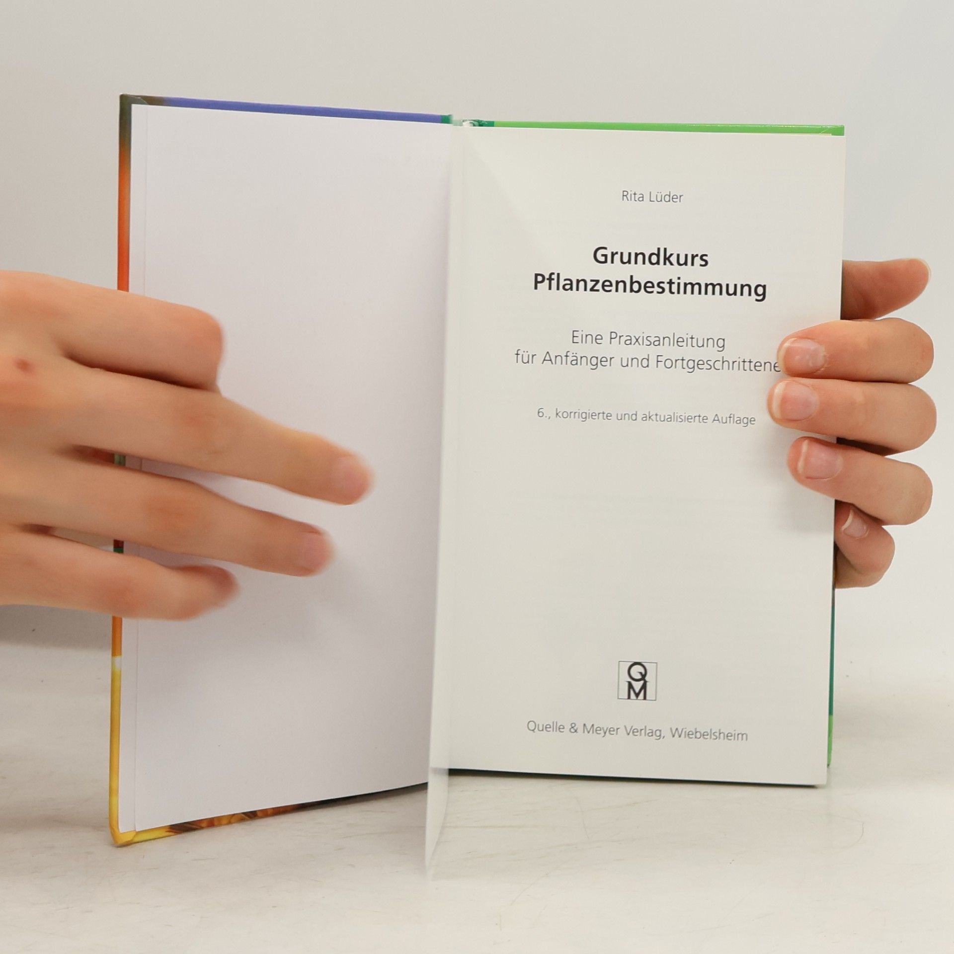 Rita Lüder Grundkurs Pflanzenbestimmung