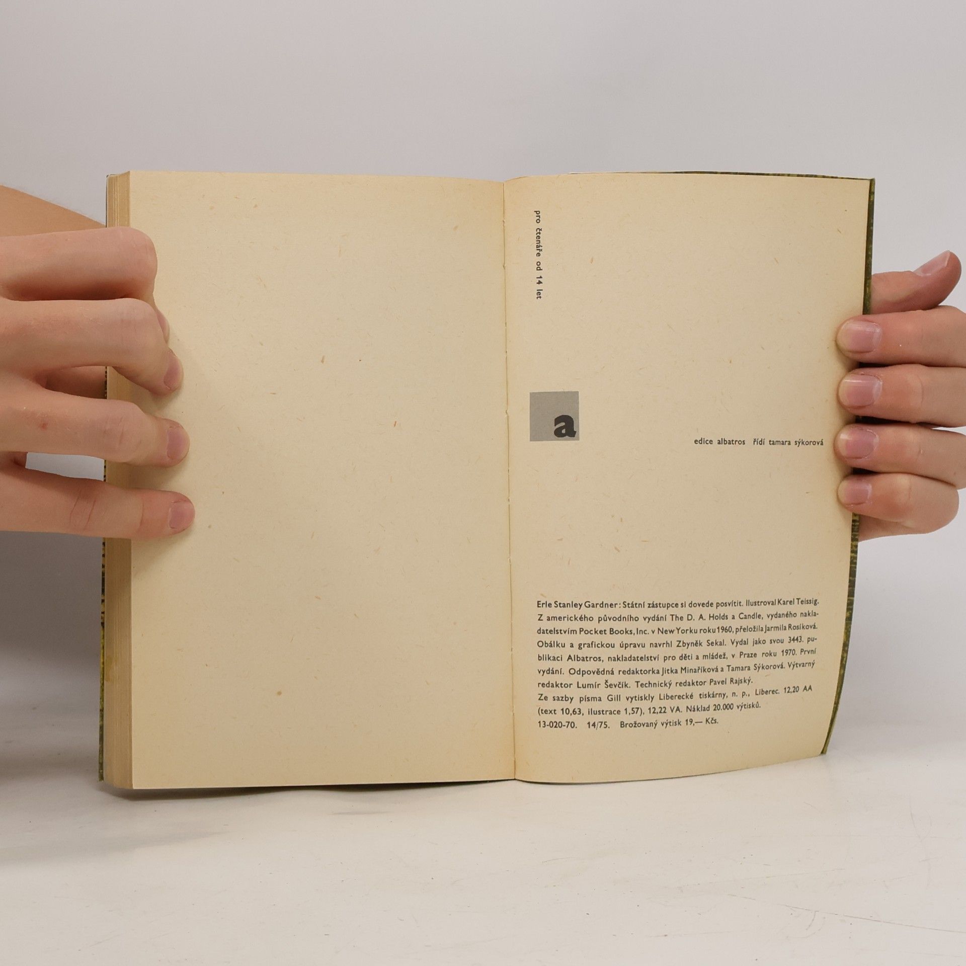 Erle Stanley Gardner Státní zástupce si dovede posvítit