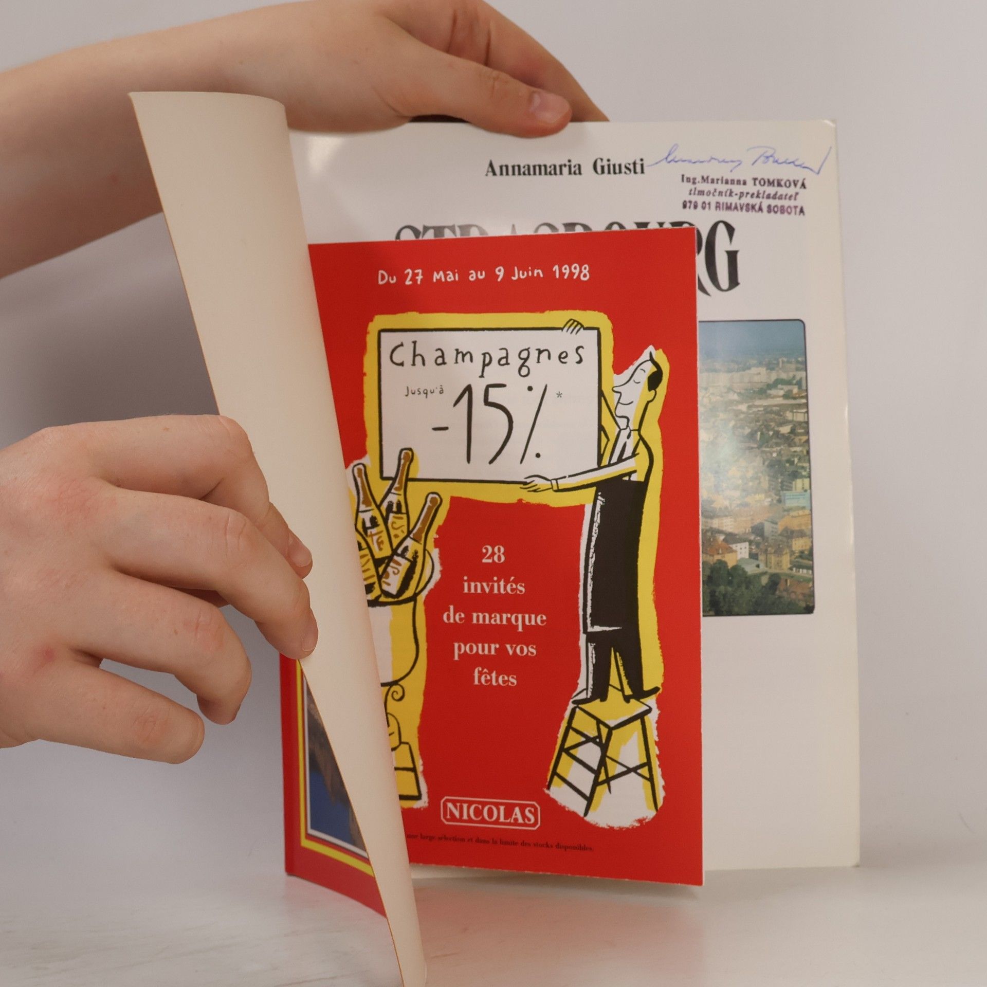 Annamaria Giusti Golden Book of Strasbourg - English Edition