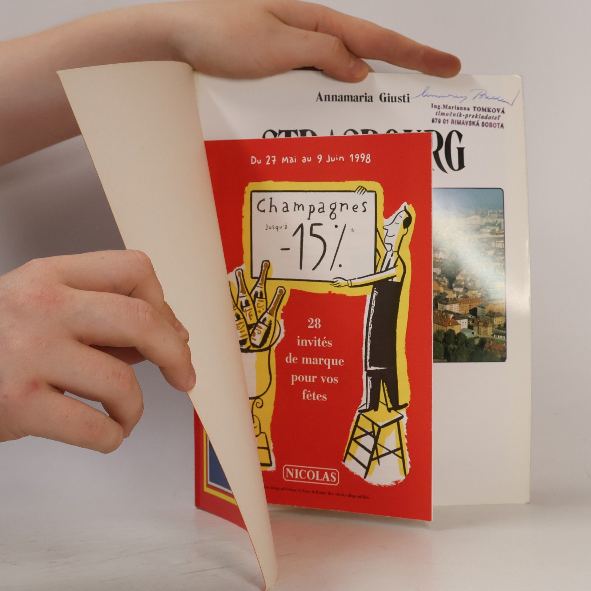 Annamaria Giusti Golden Book of Strasbourg - English Edition