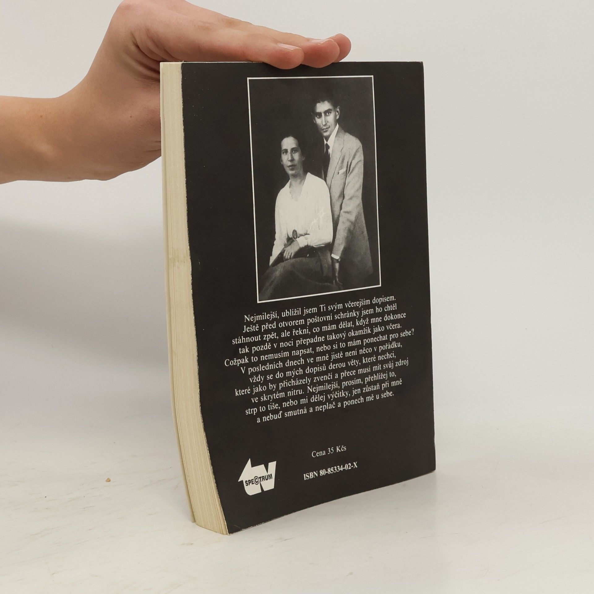 Franz Kafka Dopisy Felici: Výběr z listů