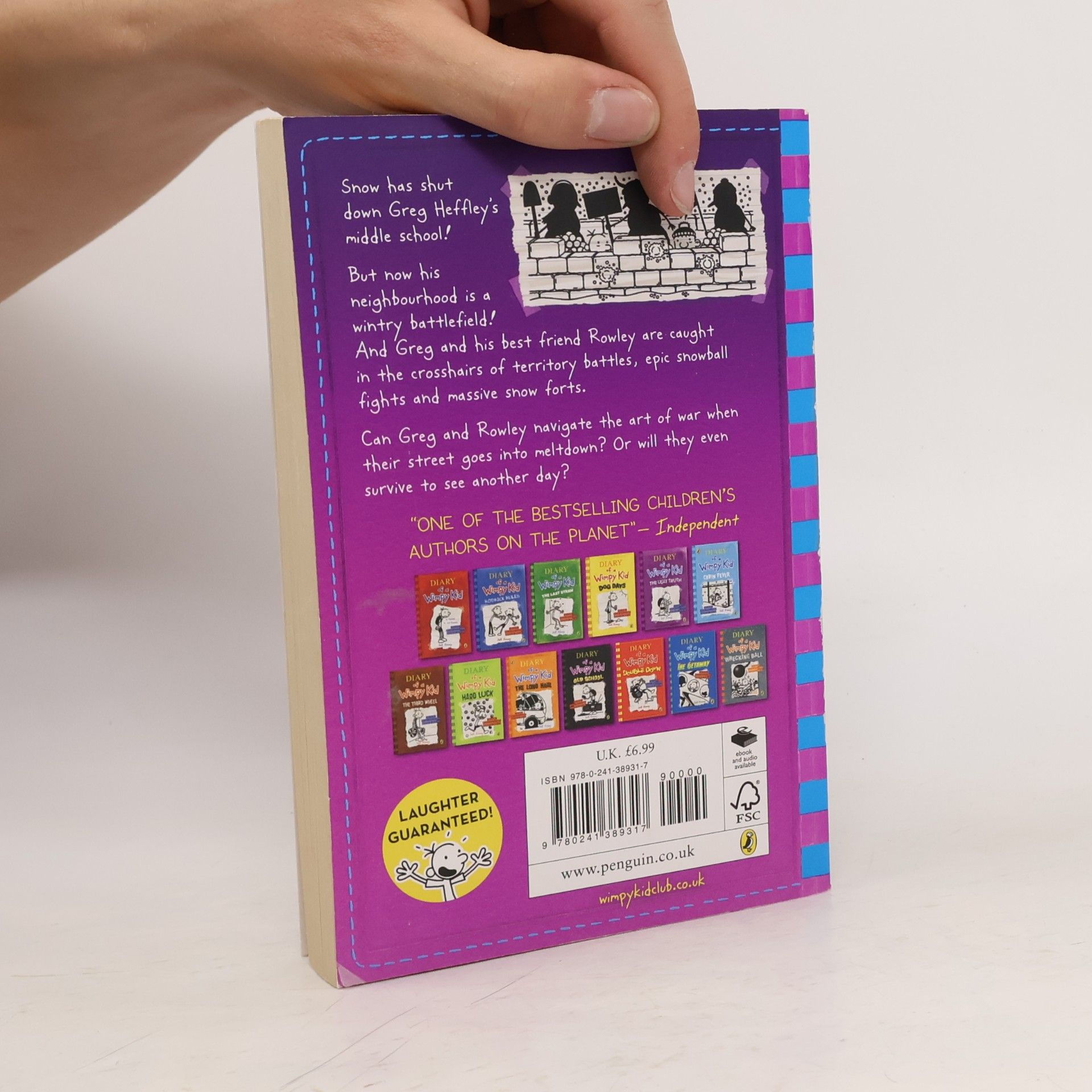 Jeff Kinney Diary of a Wimpy Kid. The meltdown