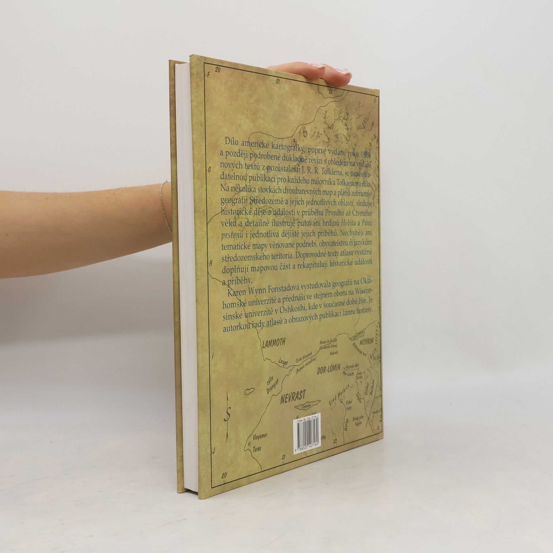 Karen Wynn Fonstad Atlas Středozemě