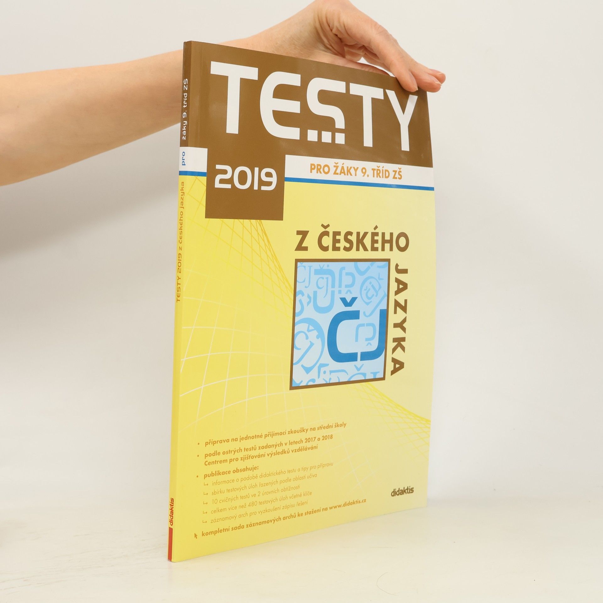 Kolektiv autorů Testy z českého jazyka : pro žáky 9. tříd ZŠ