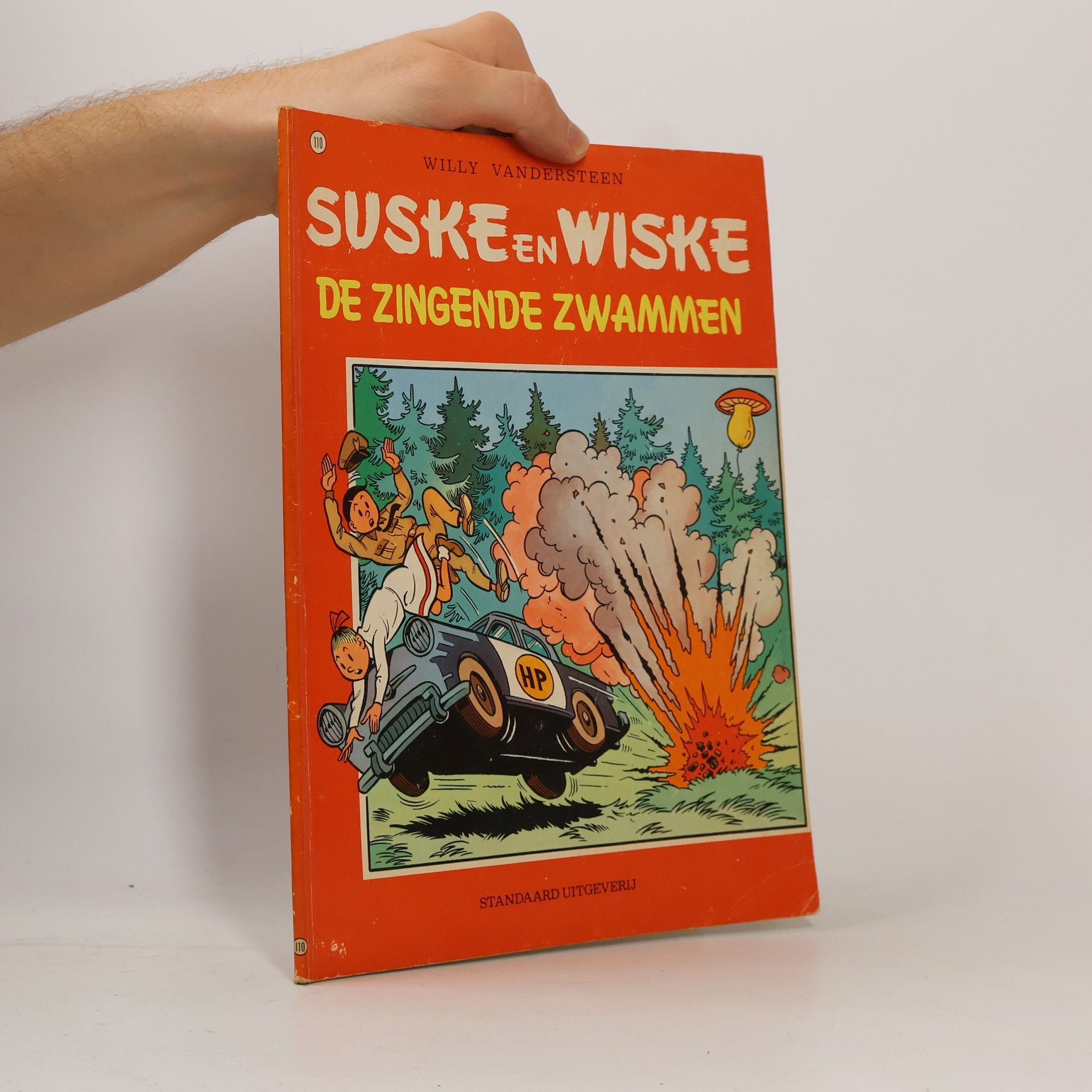 Willy Vandesteen Suske en Wiske: de zingende zwammen (110)