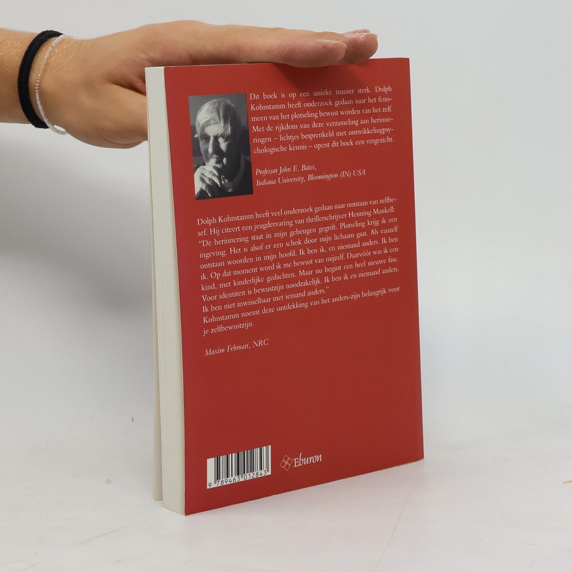 Geldolph Adriaan Kohnstamm Plotseling zelfbesef