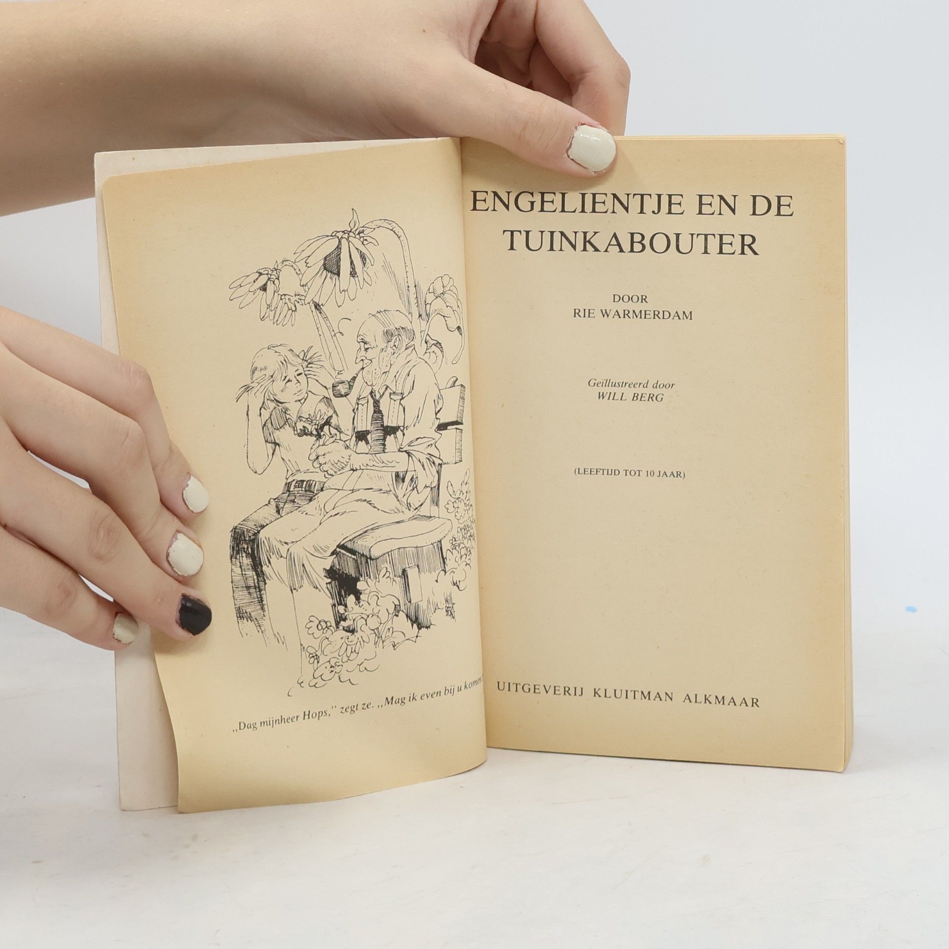 Rie Warmerdam Engelientje en de Tuinkabouter