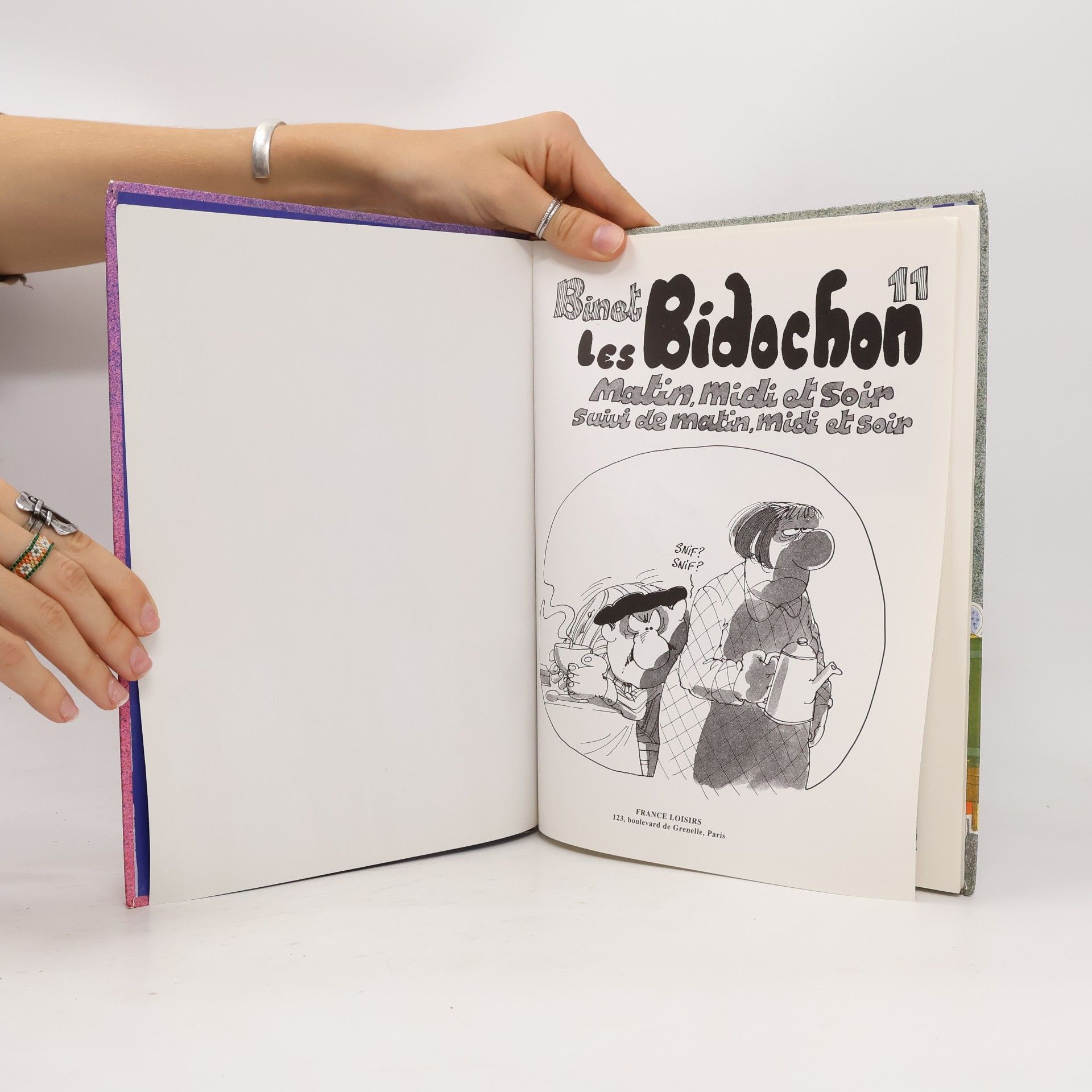 Binet Les Bidochon 11-12: Matin, midi et soir