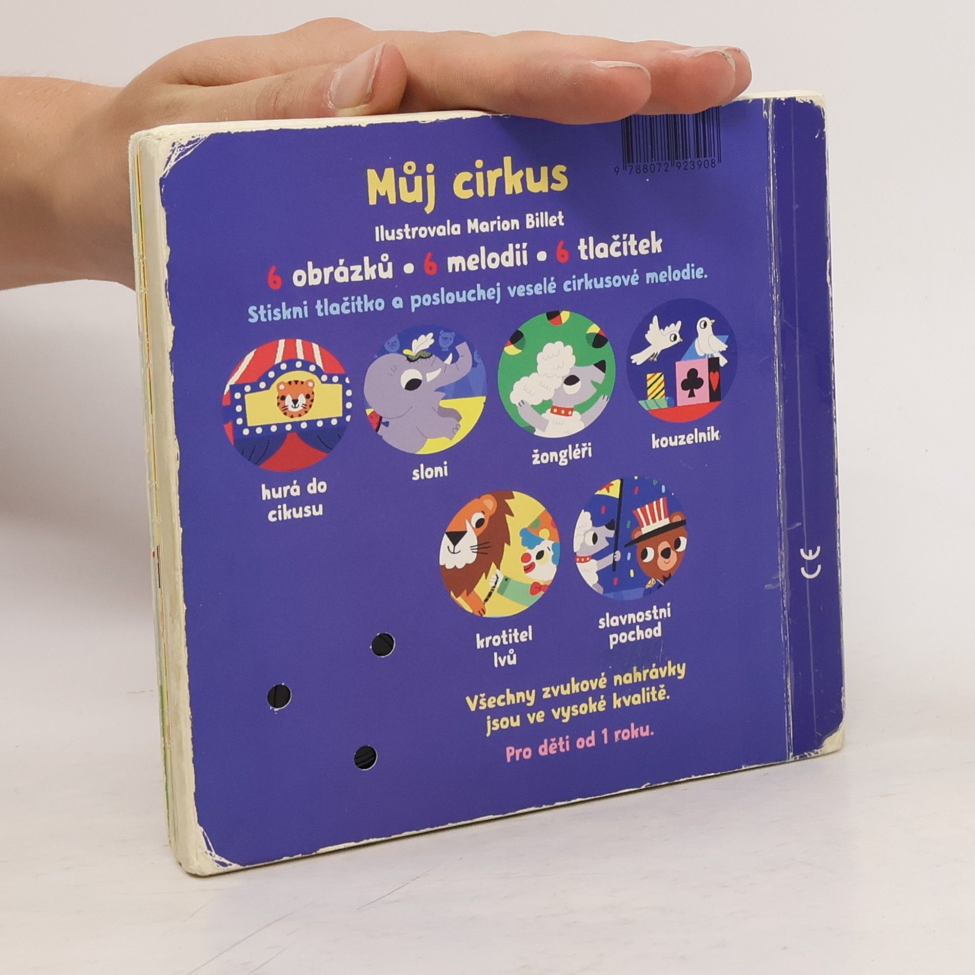 kolektiv Můj cirkus - zvuková knížka