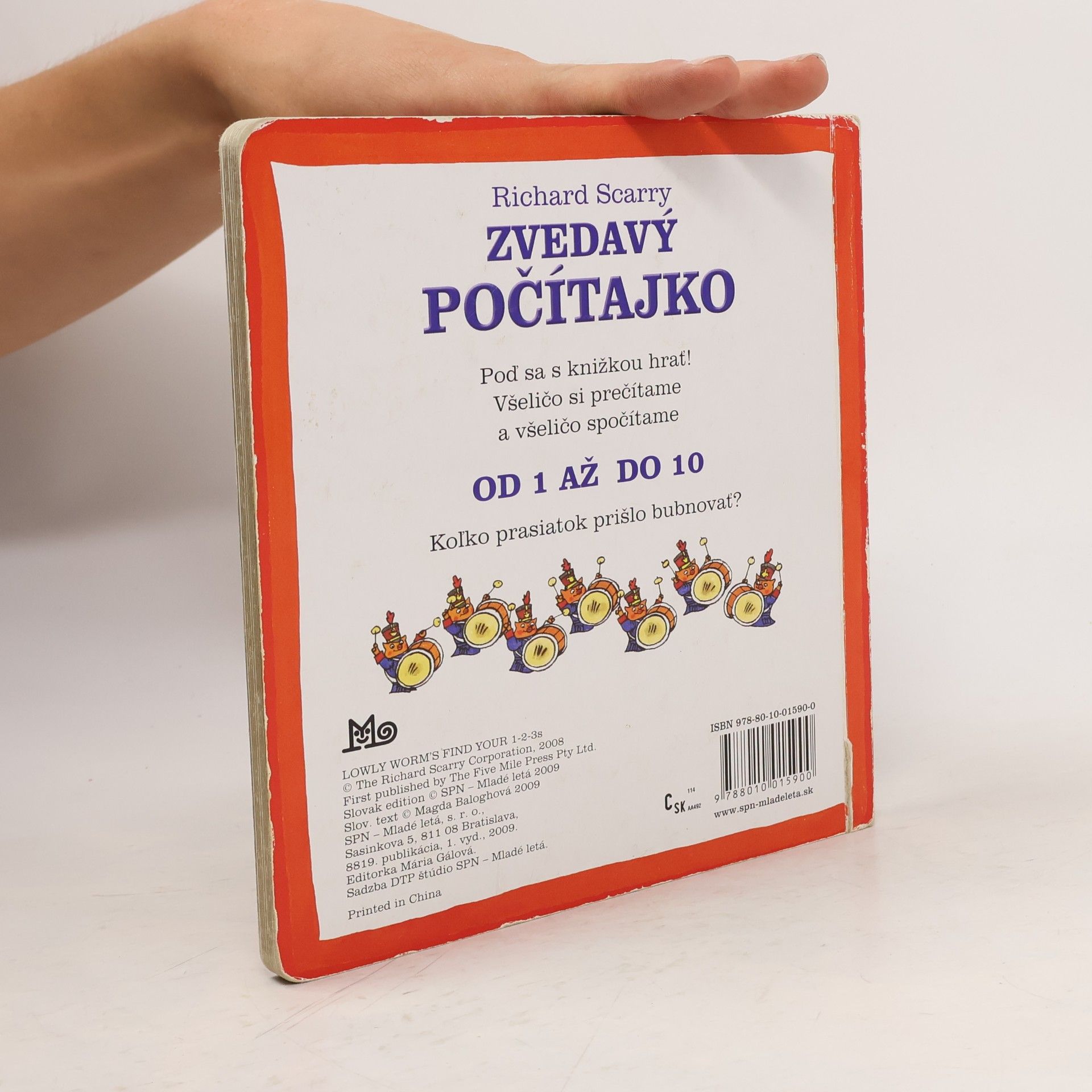 Richard Scarry Zvedavý počítajko