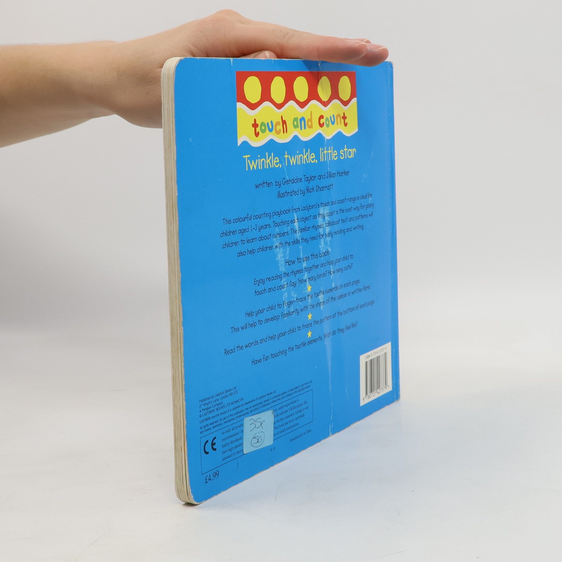 Geraldine Taylor Ladybird: Touch And Count Playbook Twinkle Twinkle Little Star