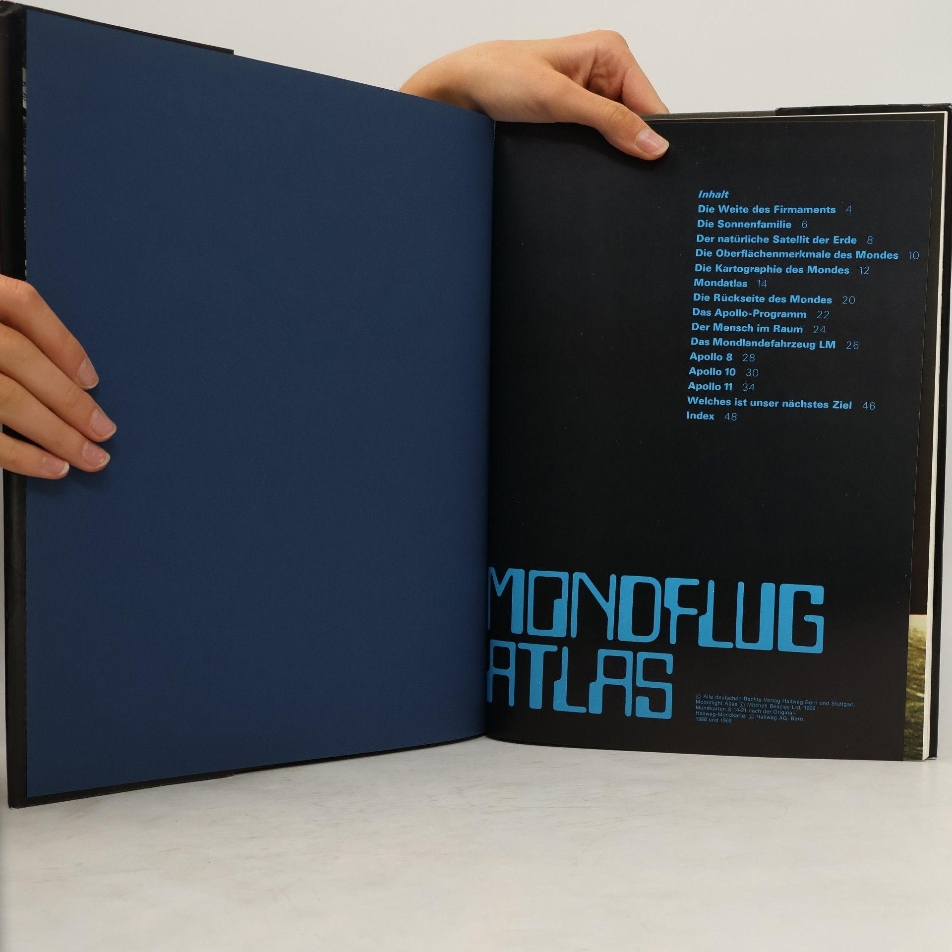Patrick Moore Mondflug Atlas