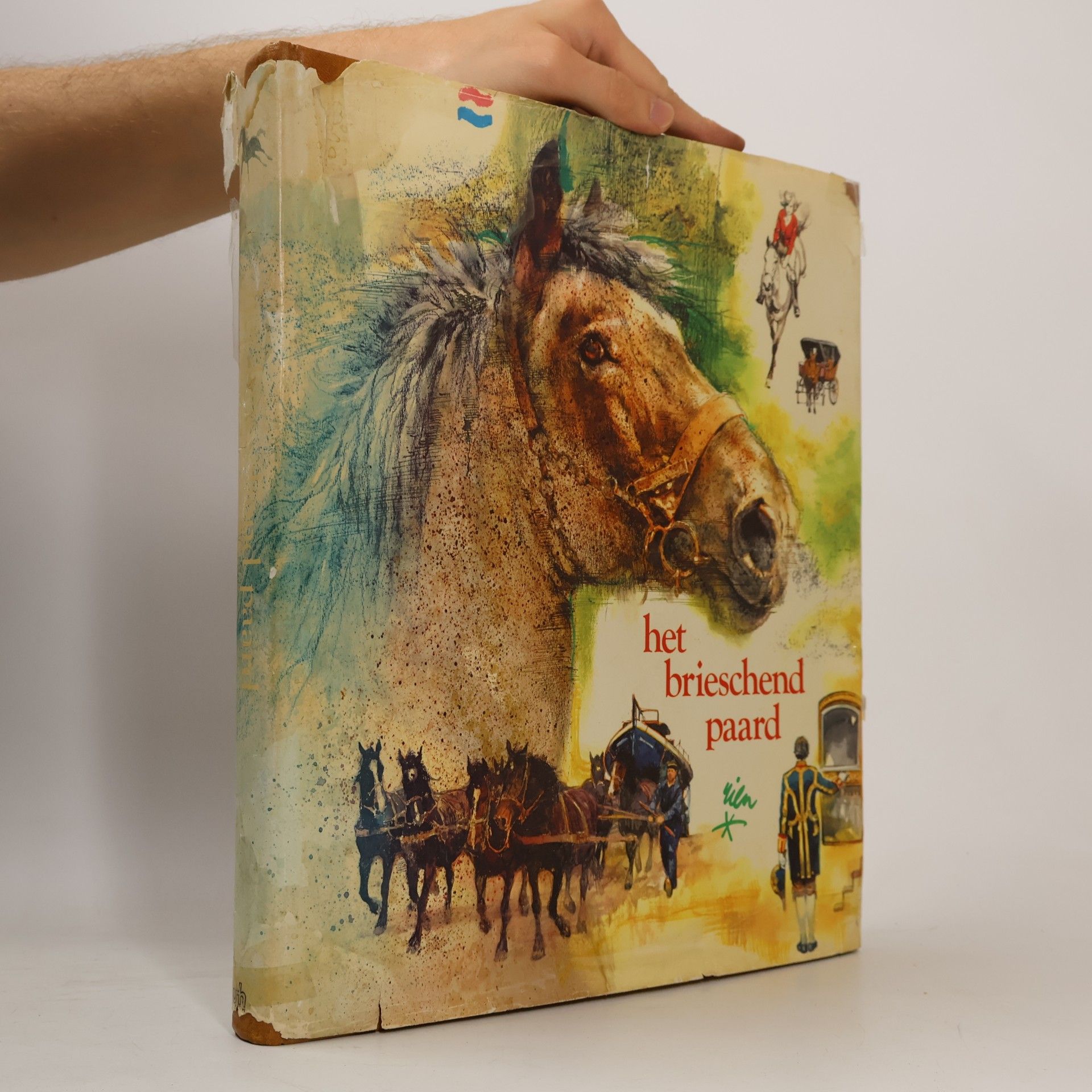 Rien Poortvliet Het brieschend paard