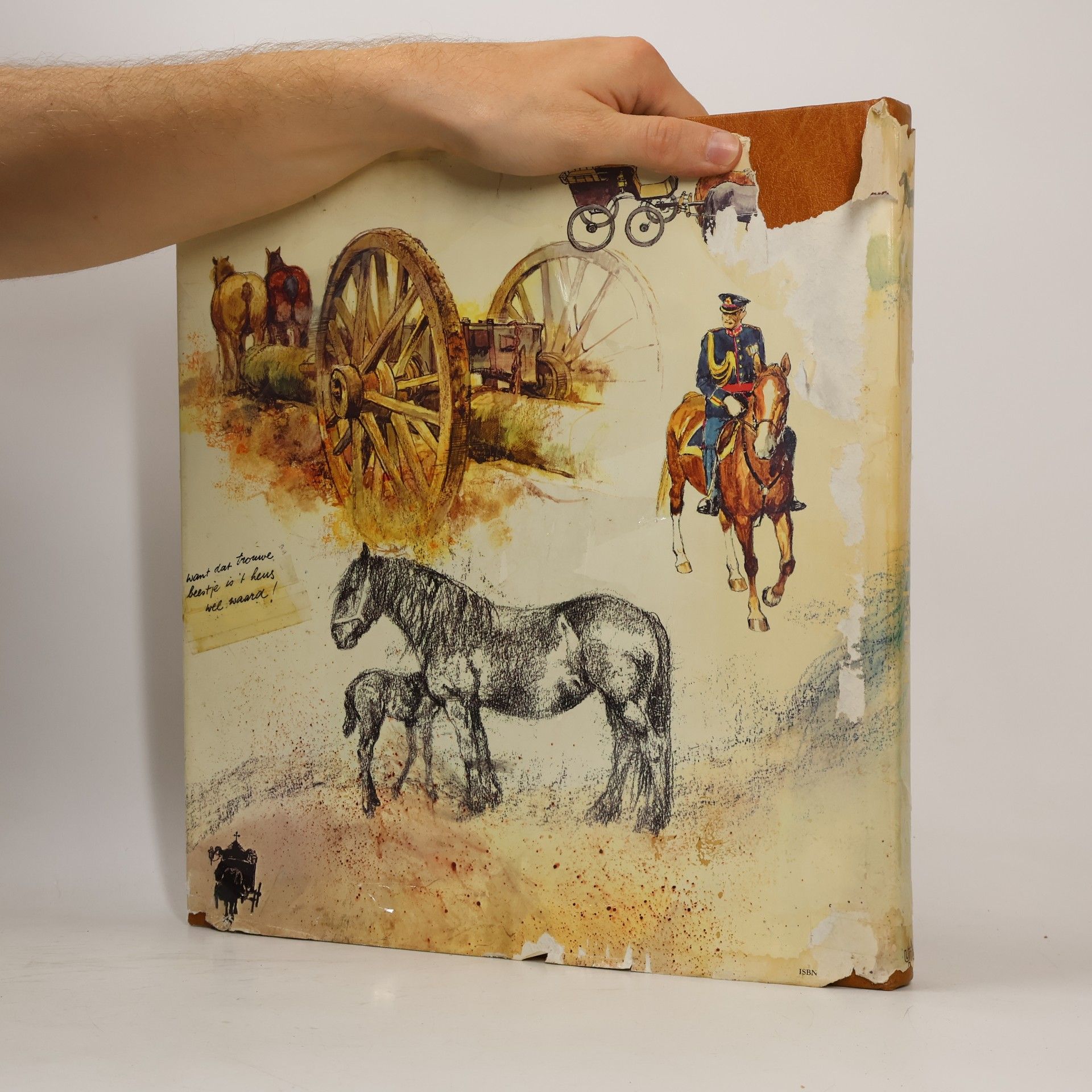 Rien Poortvliet Het brieschend paard