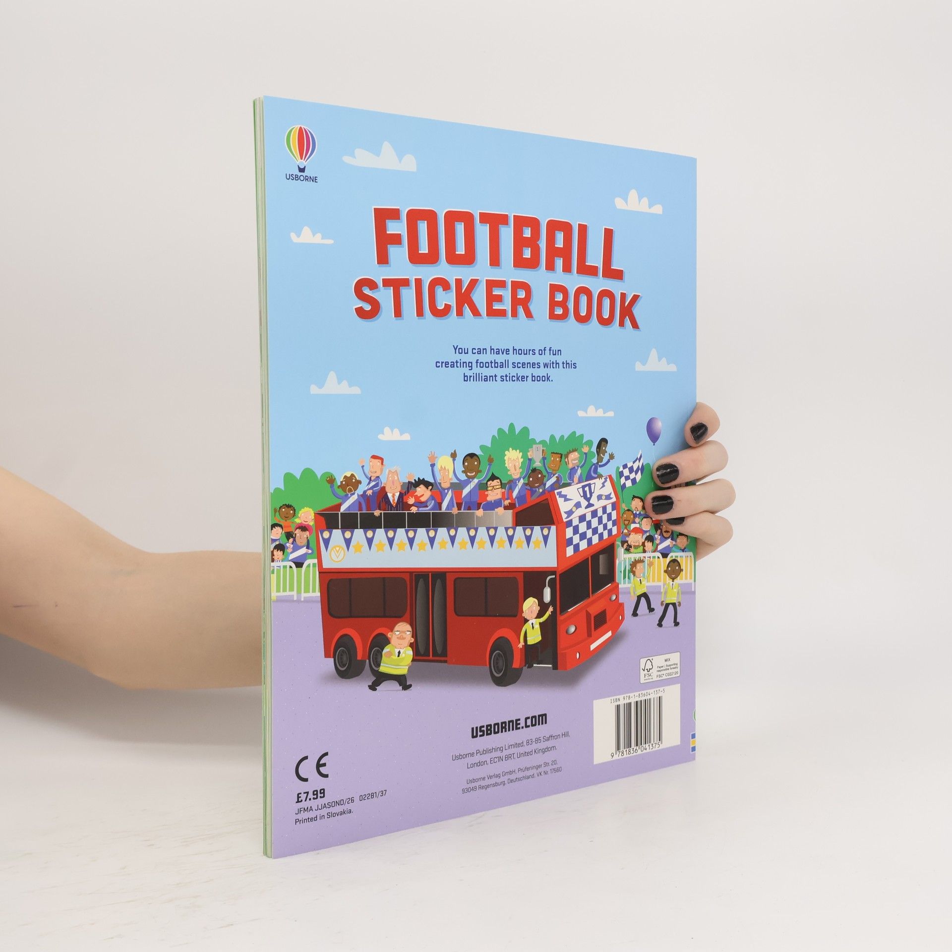 Fiona Watt Sticker Books: Football Sticker Book