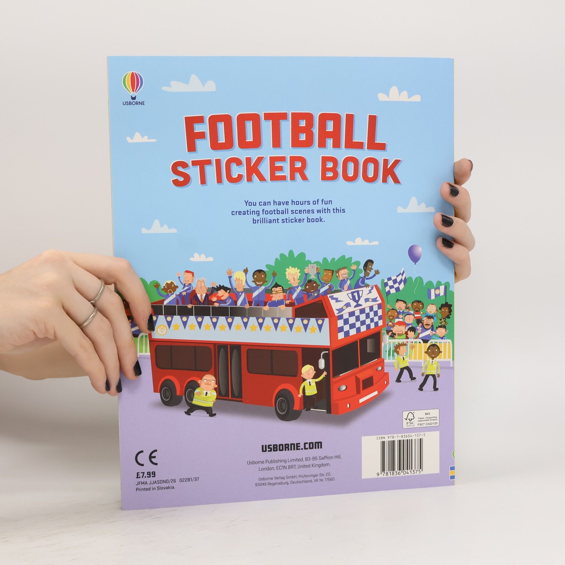 Fiona Watt Sticker Books: Football Sticker Book