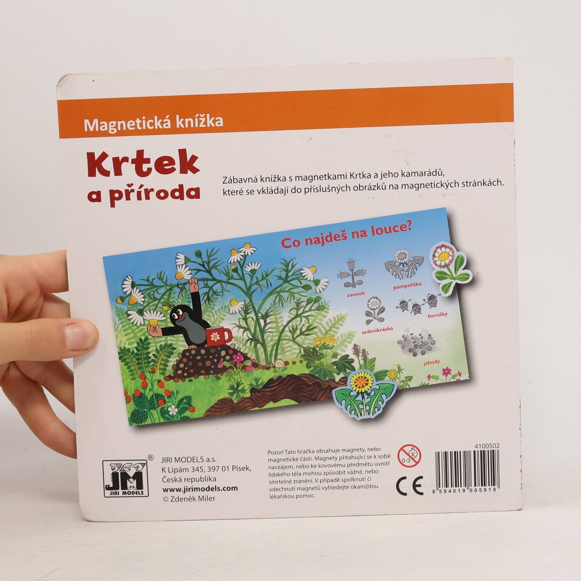 Zdeněk Miler Krtek a příroda. Magnetická knížka