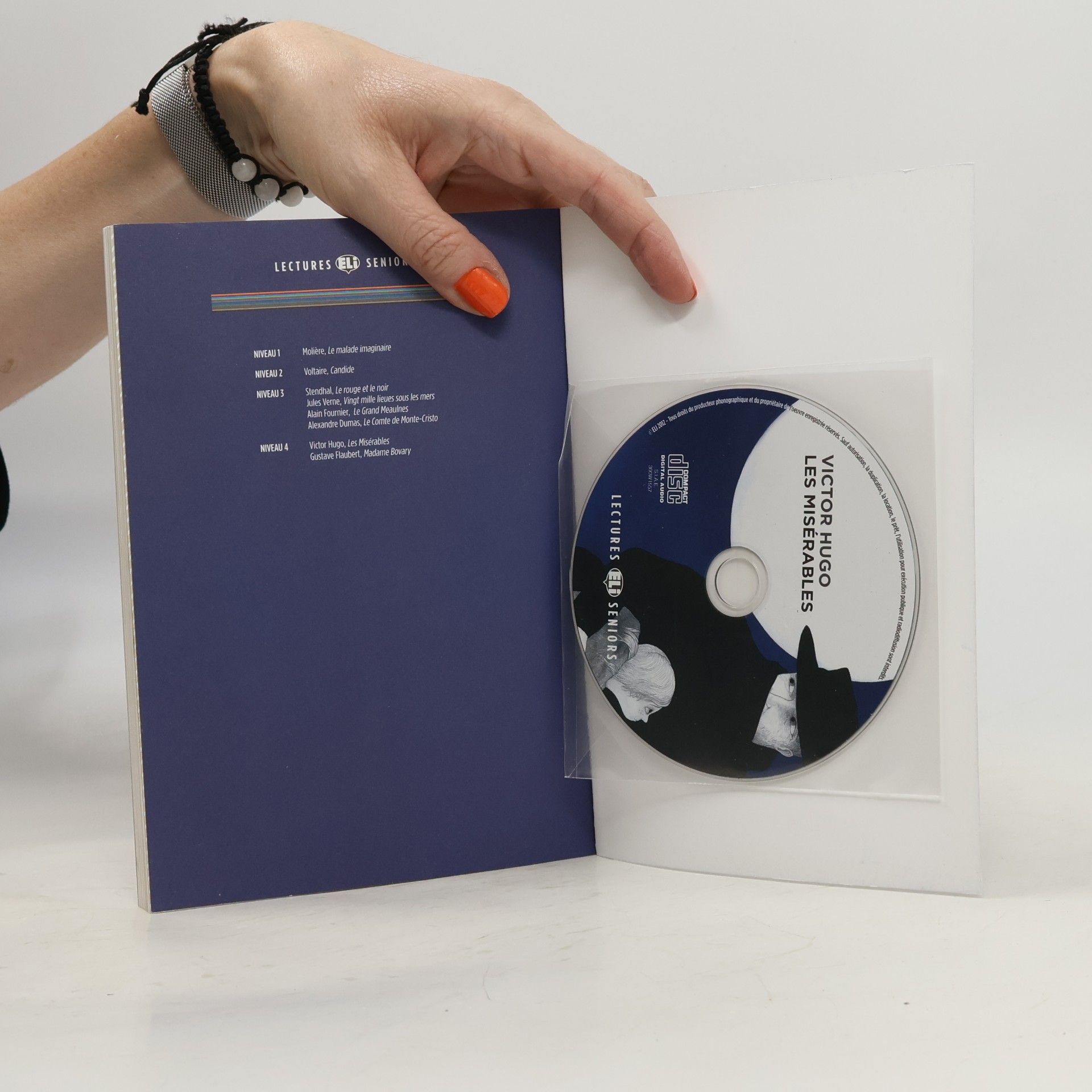 Victor Hugo Lectures Eli Seniors - 4: Les Misérables, m. Audio-CD
