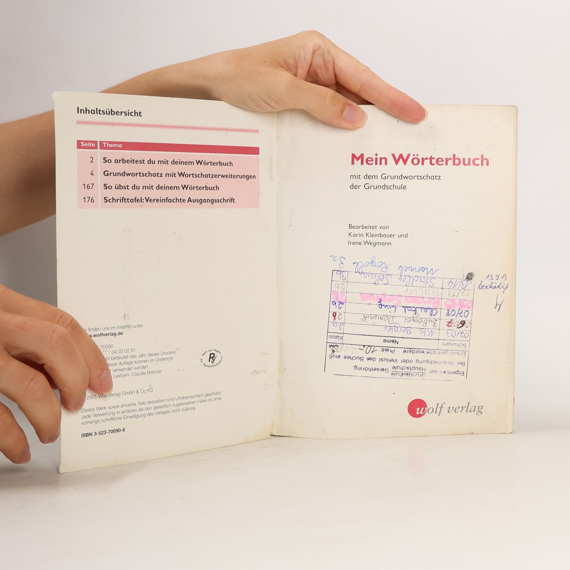 Karin Kleinbauer Mein Wörterbuch