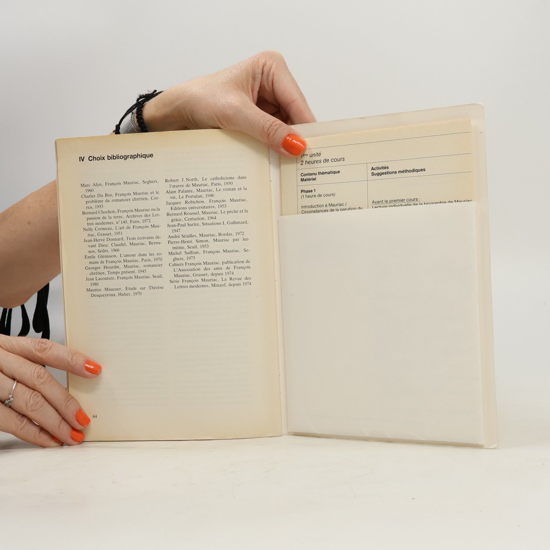 Michèle Jeske Stundenblätter François Mauriac 'Le Sagouin'