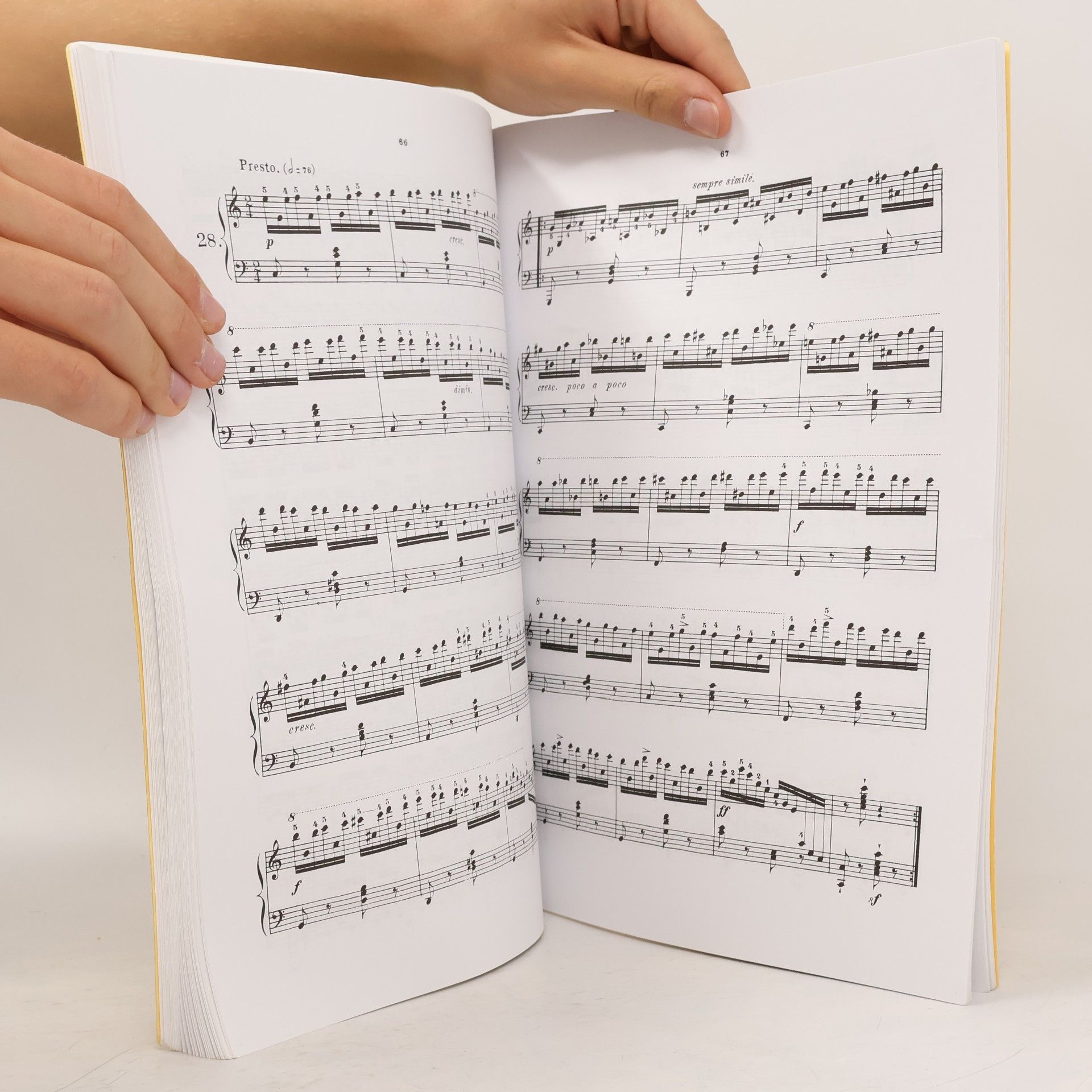 Carl Czerny Schirmer's Library of Musical Classics - 161: The School of Velocity, Op. 299