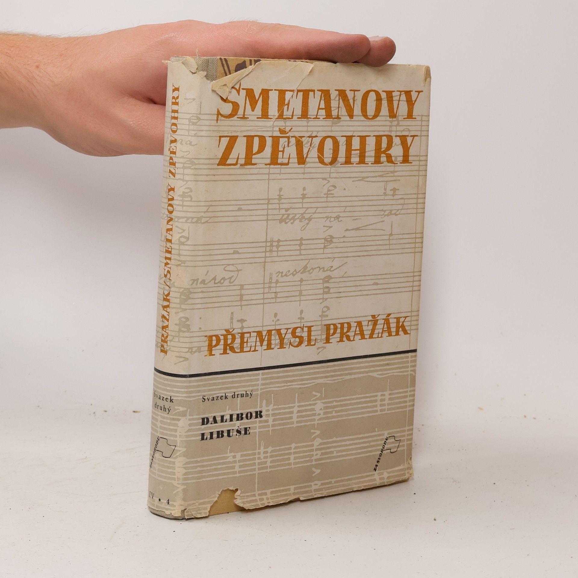 Přemysl Pražák Smetanovy zpěvohry. Svazek druhý