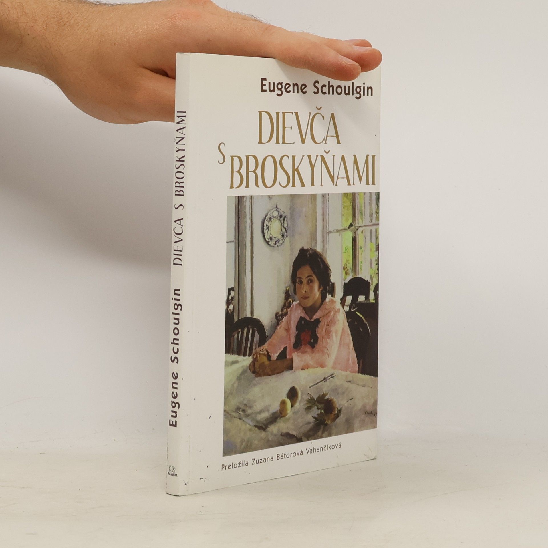 Eugene Schoulgin Dievča s broskyňami