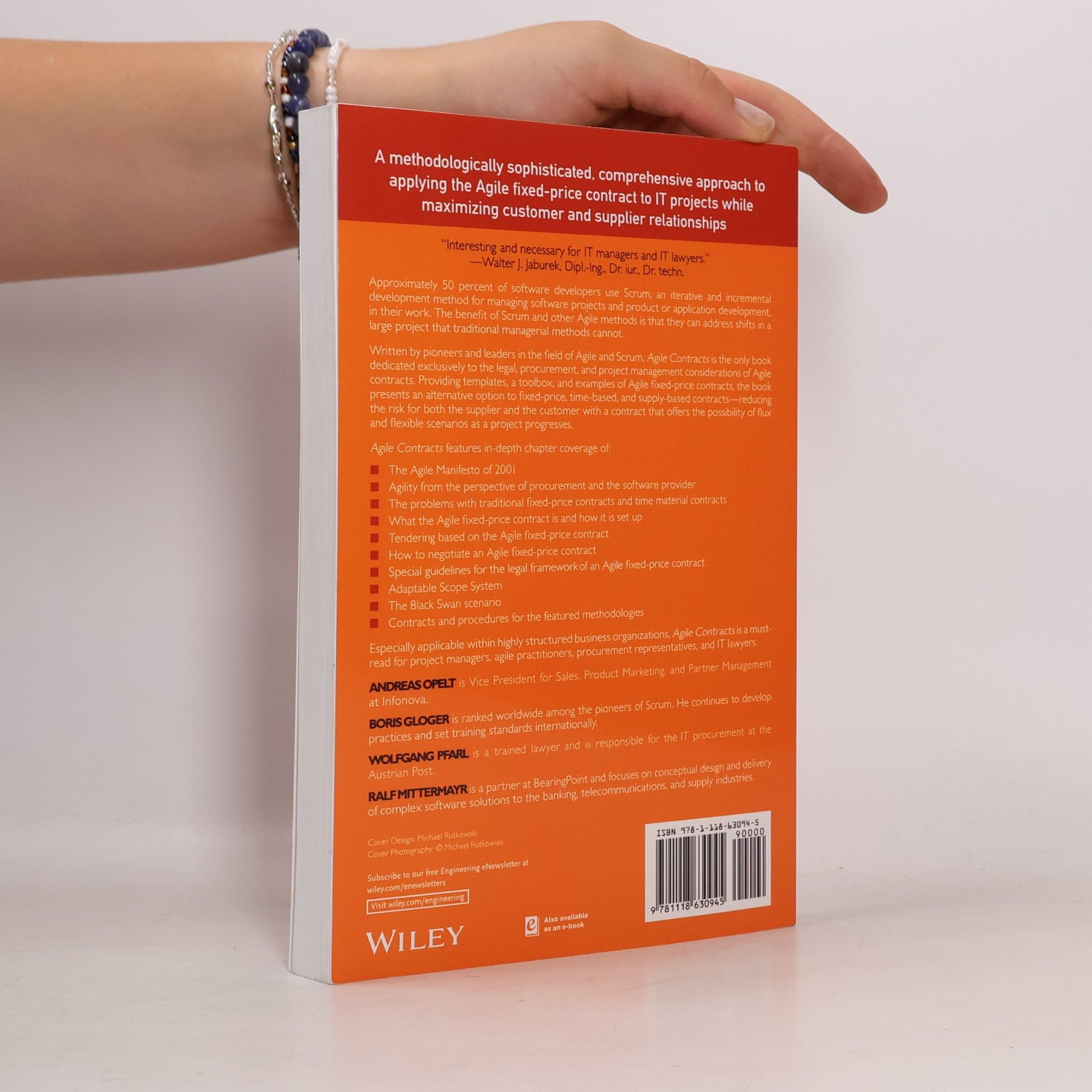 Andreas Opelt Wiley Series in Systems Engineering and Management: Agile Contracts