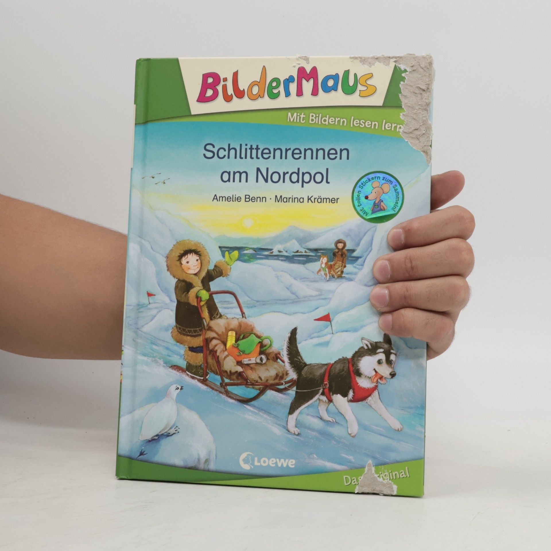 Amelie Benn Schlittenrennen am Nordpol