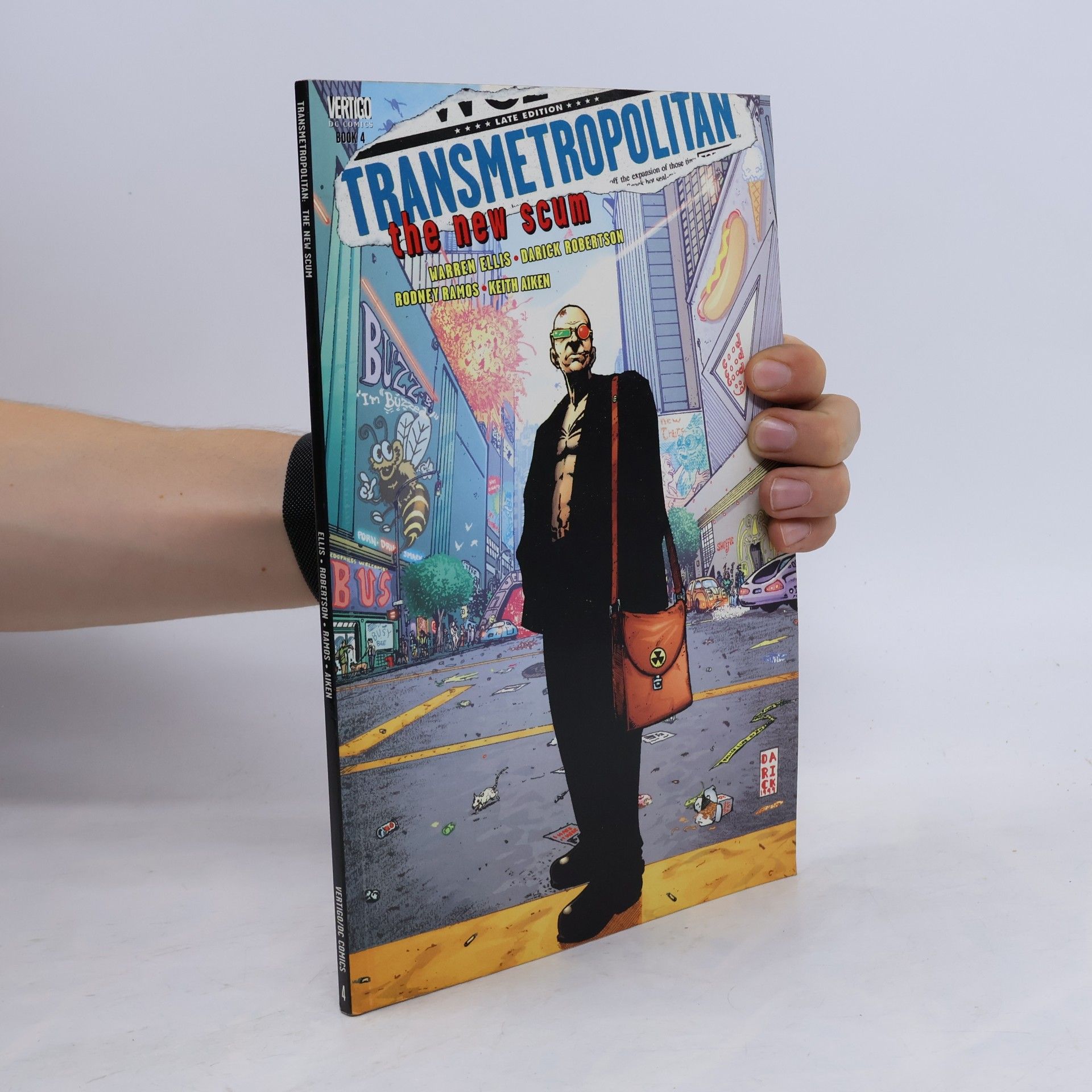 Warren Ellis Transmetropolitan: The new scum