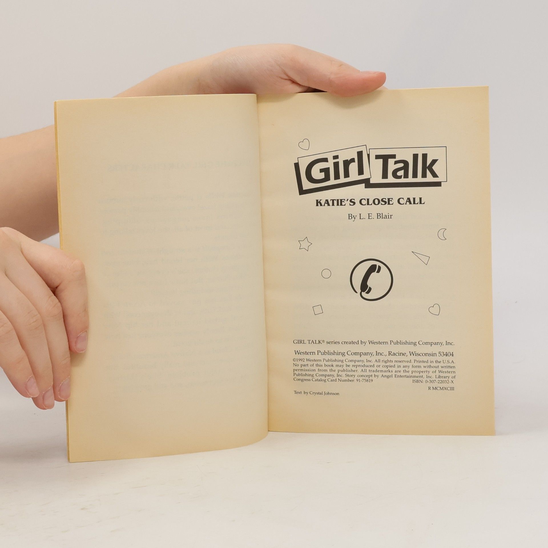 L. E. Blair Girl Talk - 32: Katie's Close Call