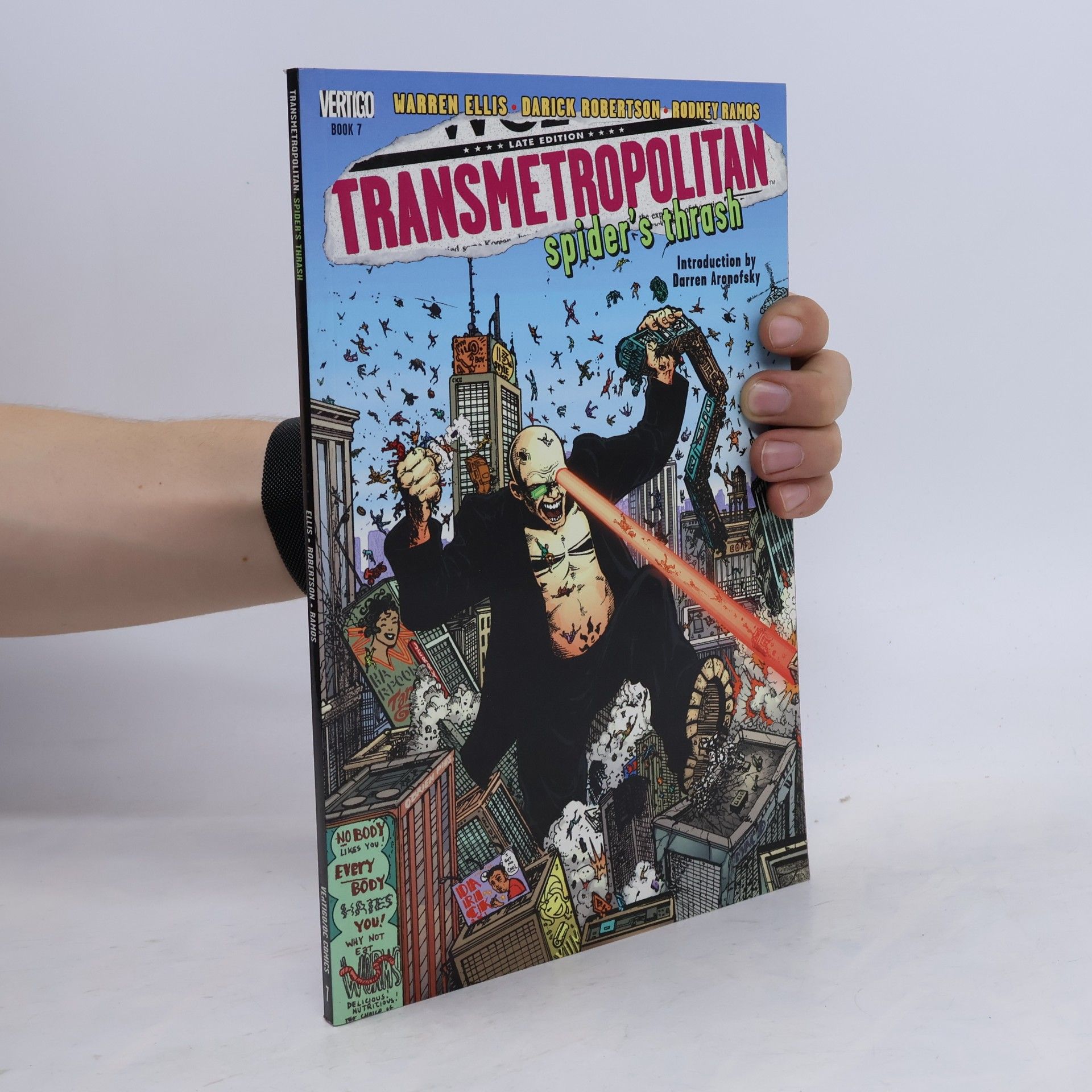 Warren Ellis Transmetropolitan. Spider's Thrash.