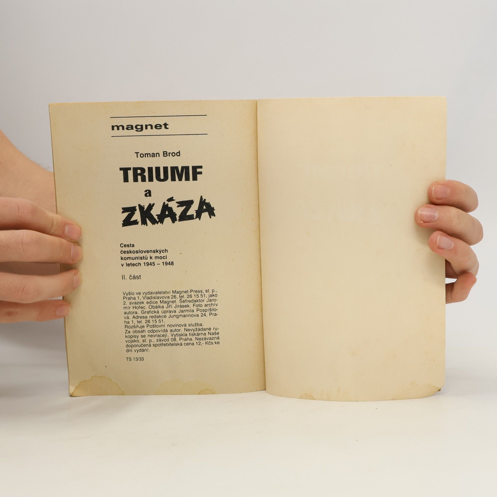 Toman Brod Triumf a zkáza II. část