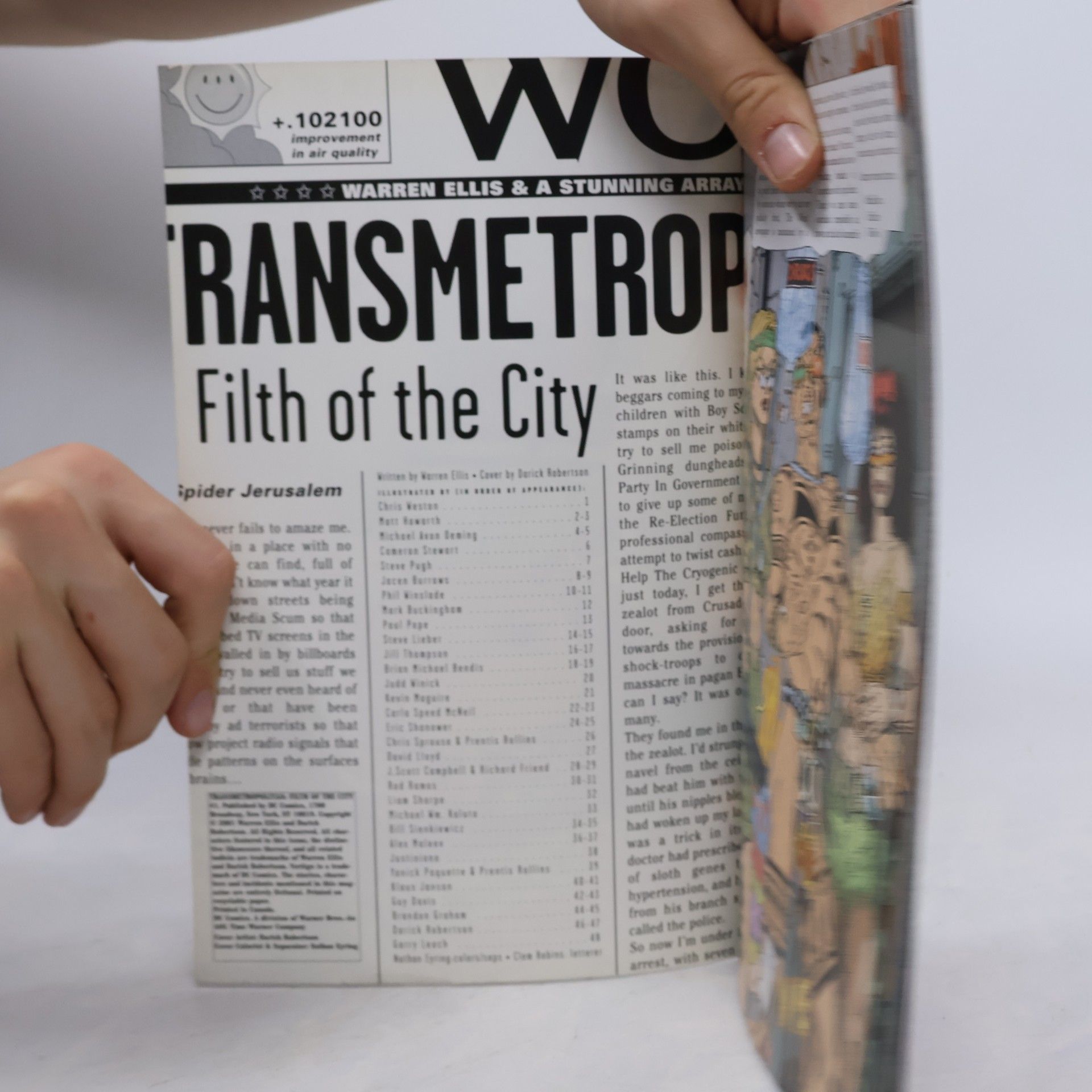 Warren Ellis Transmetropolitan Filth of the City