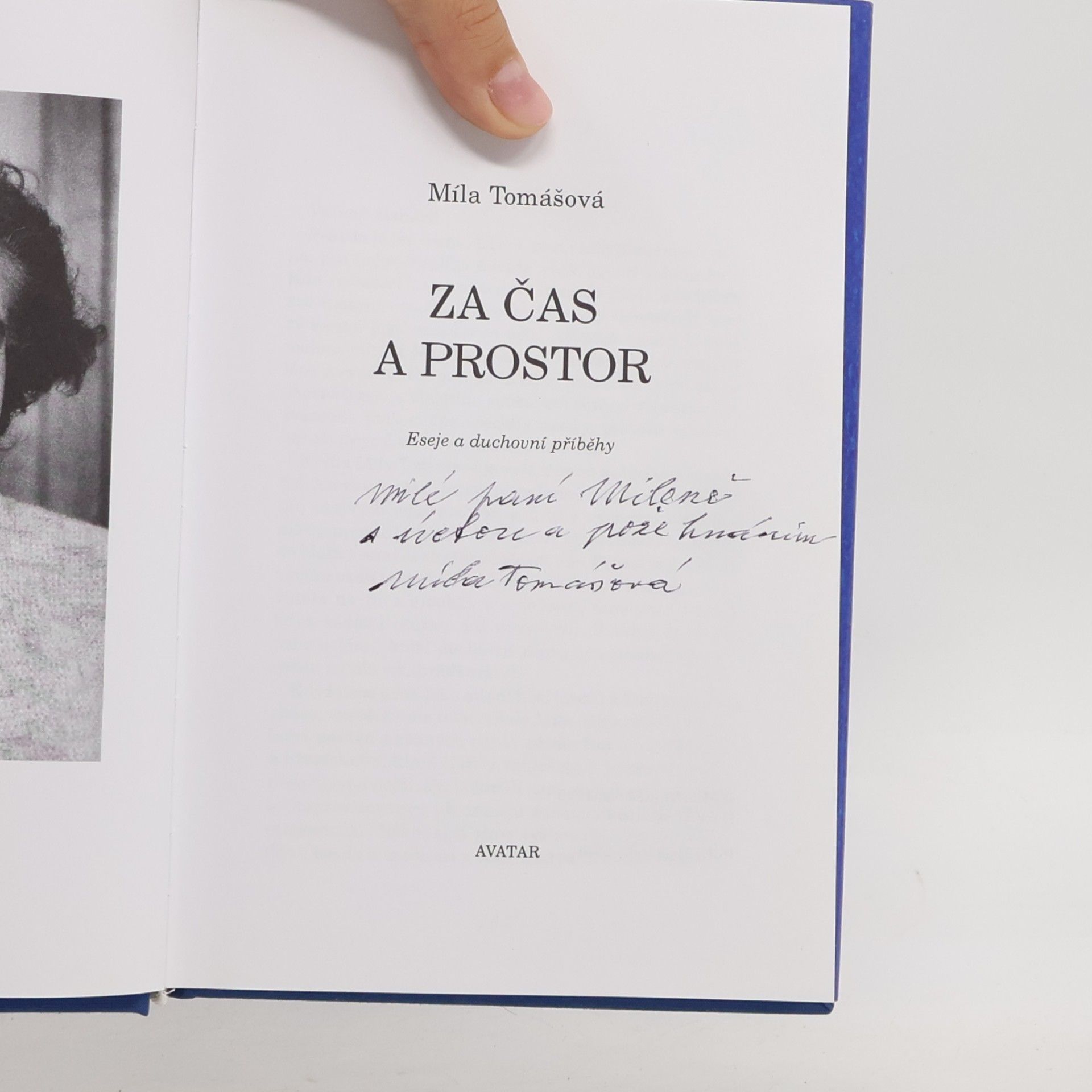 Míla Tomášová Za čas a prostor